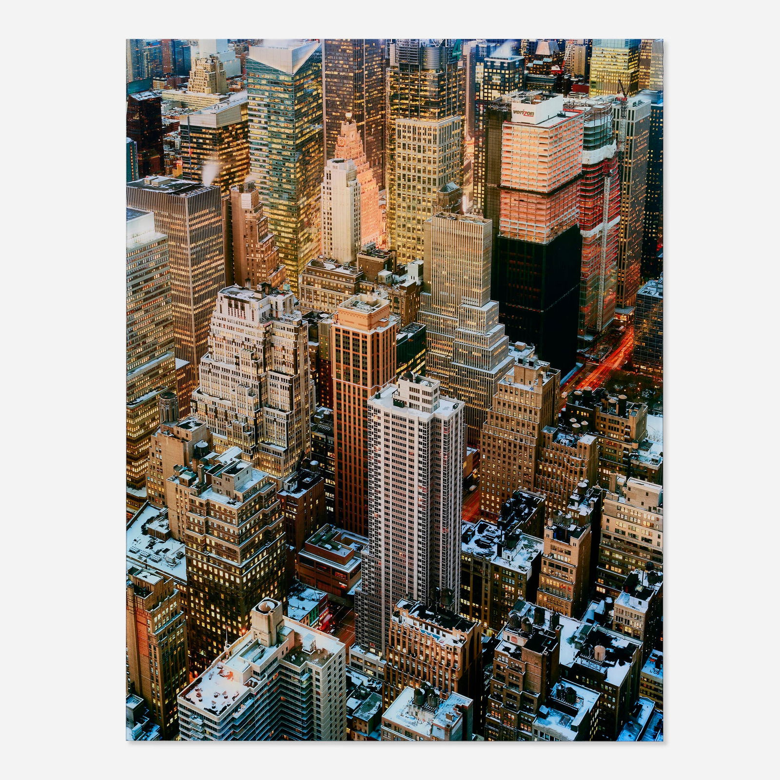 Scott Peterman, NY 10D: Scott Peterman NY 10D 2007C-print face mounted to acrylic 25.75 h x 19.75 w in (65 x 50 cm) Signed and numbered to label to verso 'Scott Peterman 7/15'. This work is number 7 from the edition