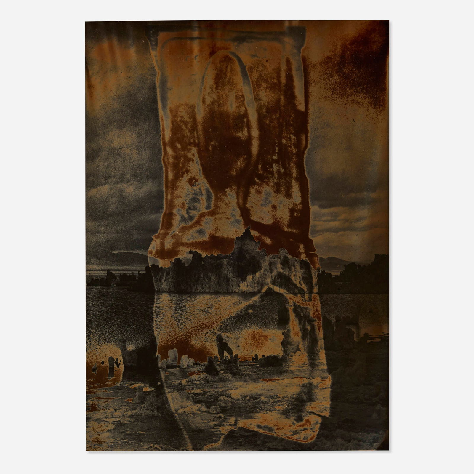 Edmund  Teske, Rock Formation from Mono Lake, Califronia Series (1 of 2)