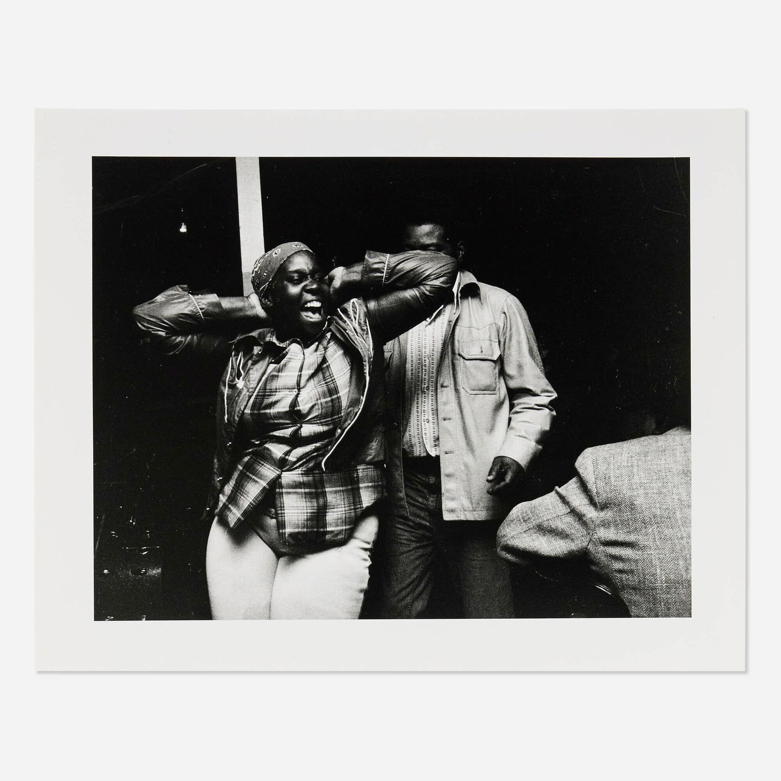 Michelle Vignes, De Luxe Cafe in Oakland: Michelle Vignes De Luxe Cafe in Oakland c. 1960 / printed 1982gelatin silver print image: 8.875 h x 11.625 w in (23 x 30 cm) sheet: 11 h x 14 w in (28 x 36 cm) Signed, titled, dated and ins