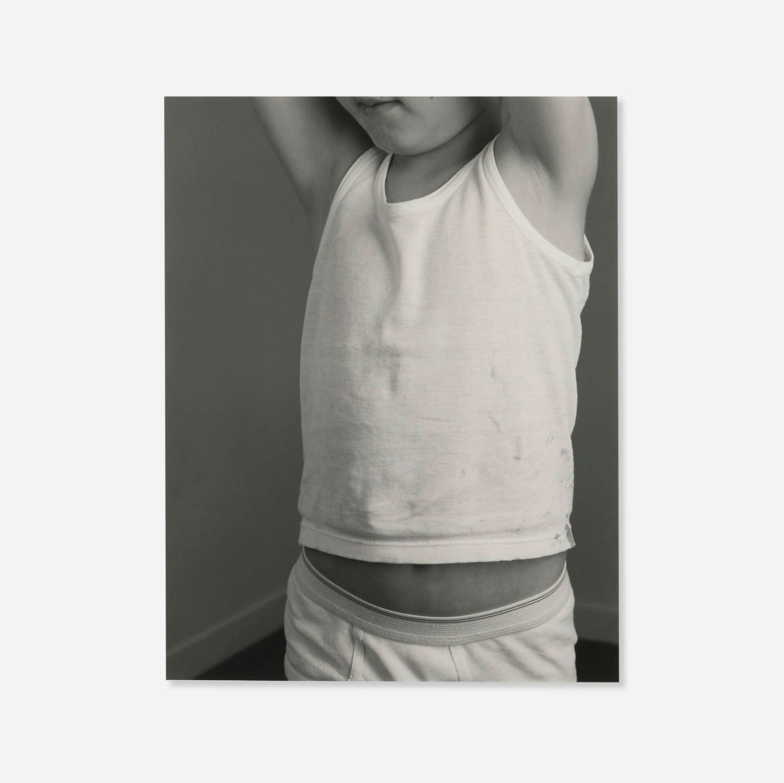 Jeff Wall, Torso (V.75): Jeff Wall Torso (V.75) 1997gelatin silver print image: 9.625 h x 7.5 w in (24 x 19 cm) sheet: 17 h x 14.625 w in (43 x 37 cm) Signed, dated and numbered to verso ' 37/50 JW 97'. This work i
