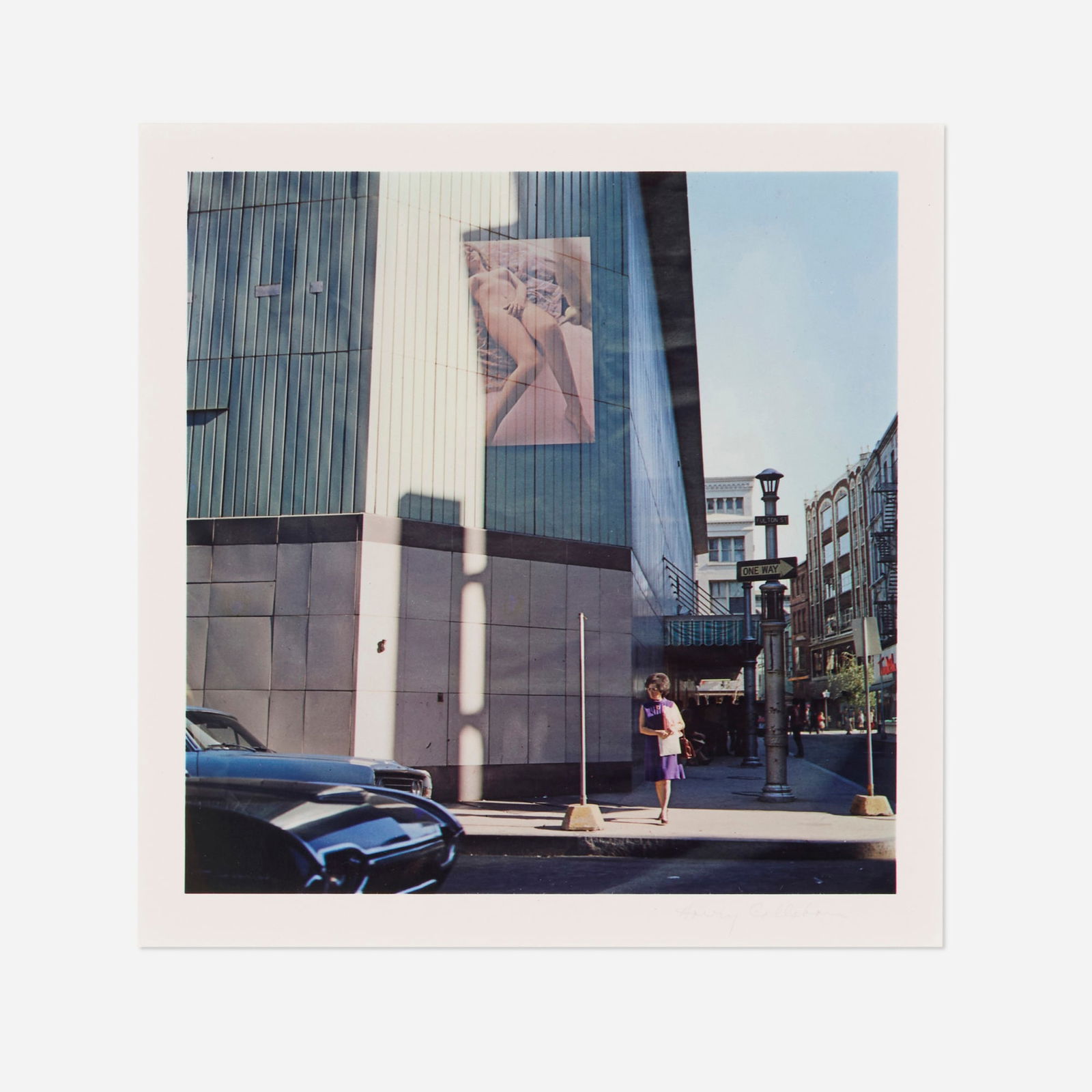 Harry Callahan, Providence, RI: Harry Callahan Providence, RI 1971 / printed c. 1980dye transfer print image: 7.375 h x 7.25 w in (19 x 18 cm) sheet: 9.125 h x 8.75 w in (23 x 22 cm) Signed to lower right 'Harry Callahan'