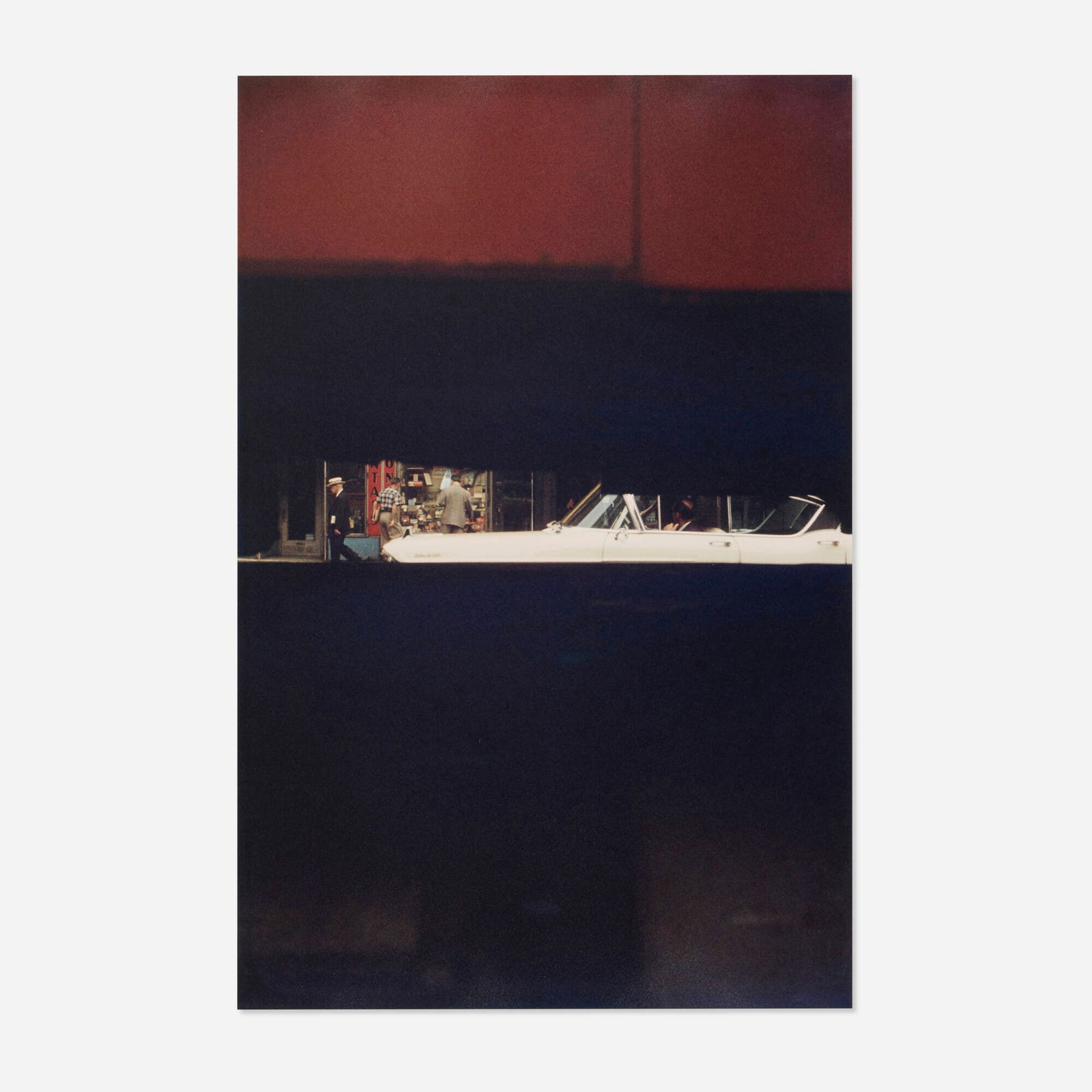 Saul Leiter, Through Boards (1 of 4)
