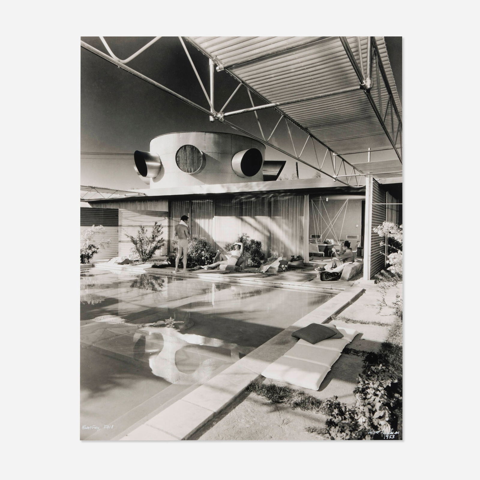 Julius Shulman, Albert Frey House #1, Palm Springs, California: Julius Shulman Albert Frey House #1, Palm Springs, California 1953 / printed latergelatin silver print image: 20 h x 16 w in (51 x 41 cm) sheet: 24 h x 20 w in (61 x 51 cm) Signed, titled a