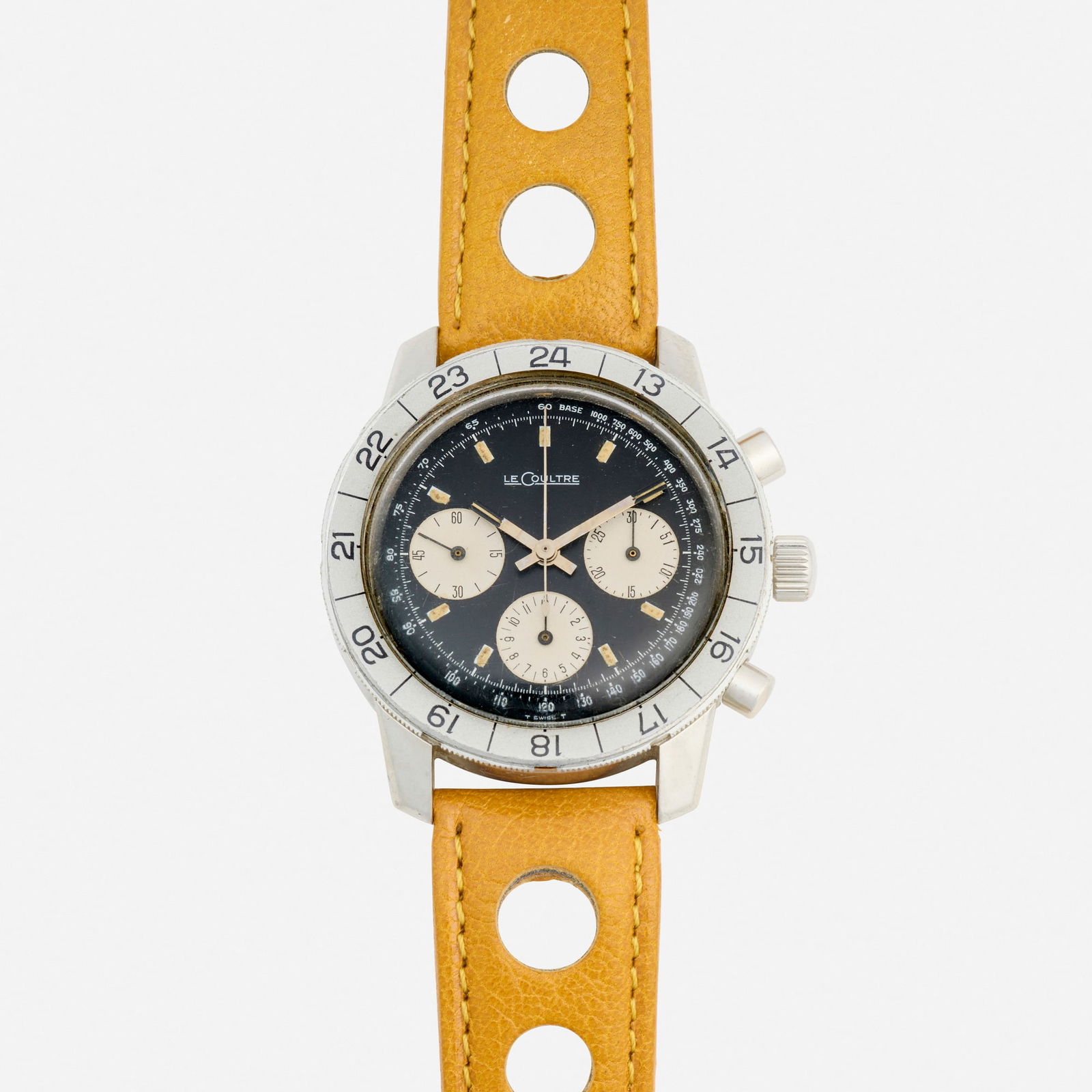 Jaeger-LeCoultre, Rare 'White Shark' stainless steel wristwatch, Ref. E2643 (1 of 4)