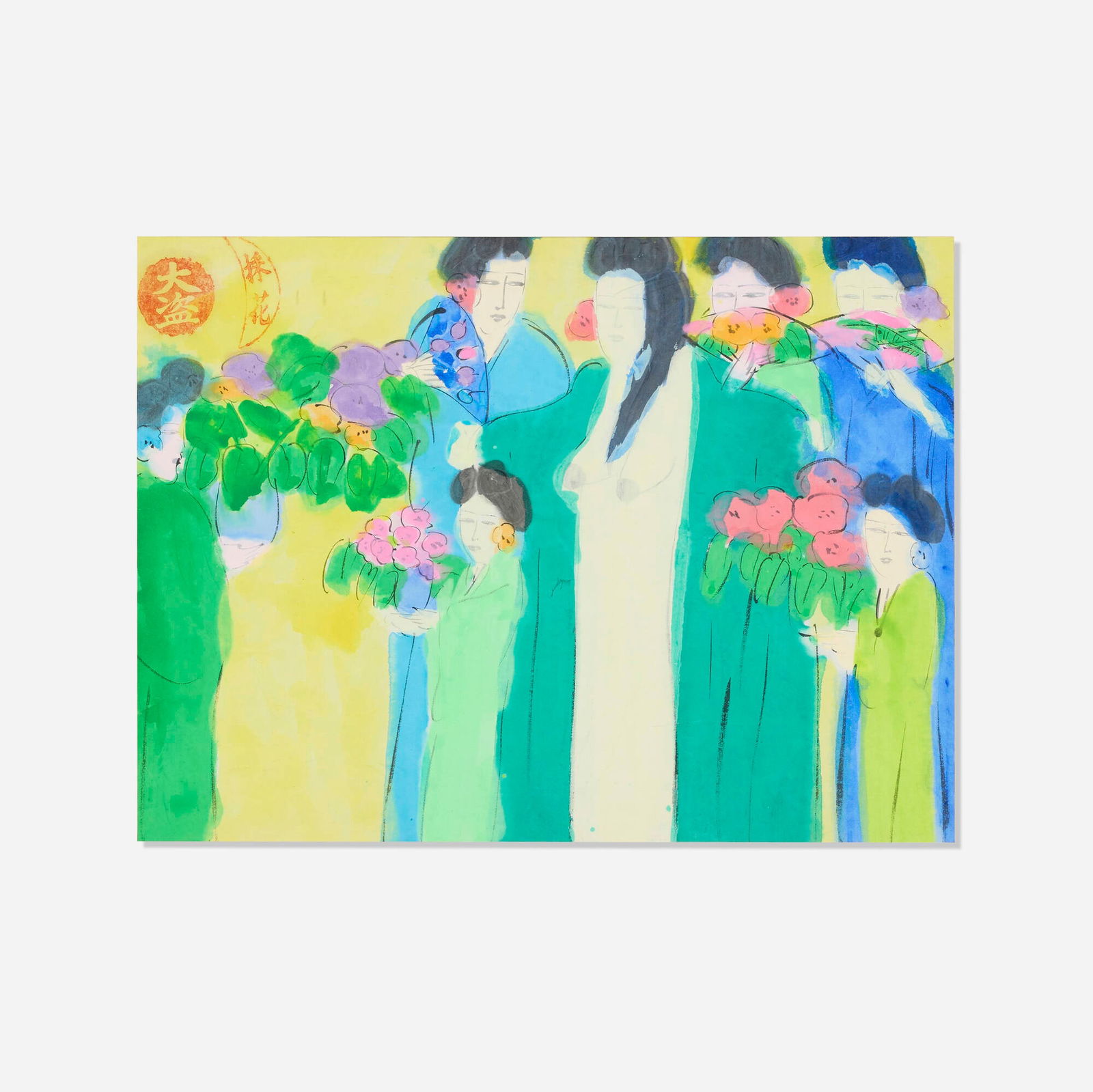 Walasse Ting, Untitled (1 of 4)