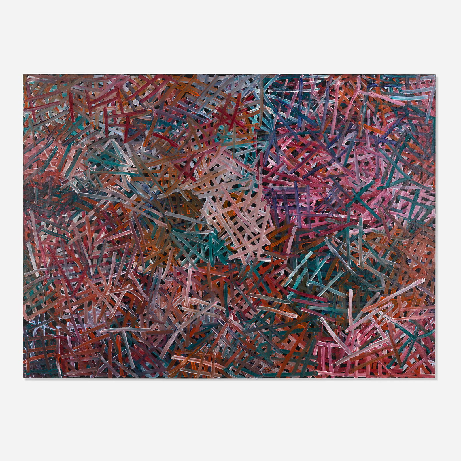 Betty Club Mbitjana, Body Paint: Betty Club Mbitjana Body Paint 2016acrylic on linen 38.75 h x 52.5 w in (98 x 133 cm) Signed, titled, dated and numbered to verso 'Betty Club Mbitjana Body Paint 2016 Catalogue #7678'. Sold w