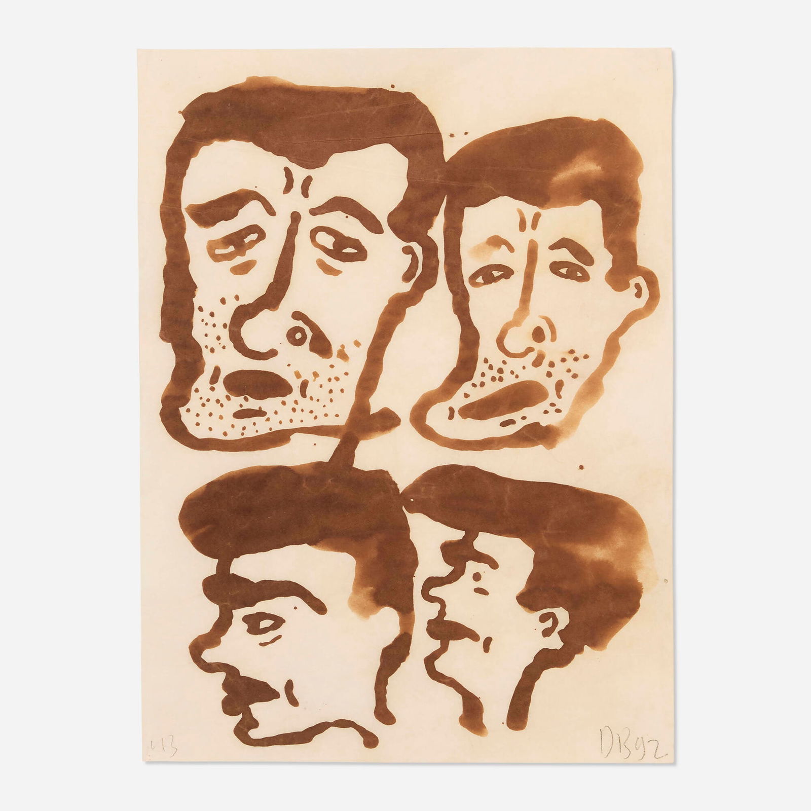 Donald Baechler, Untitled (1 of 3)