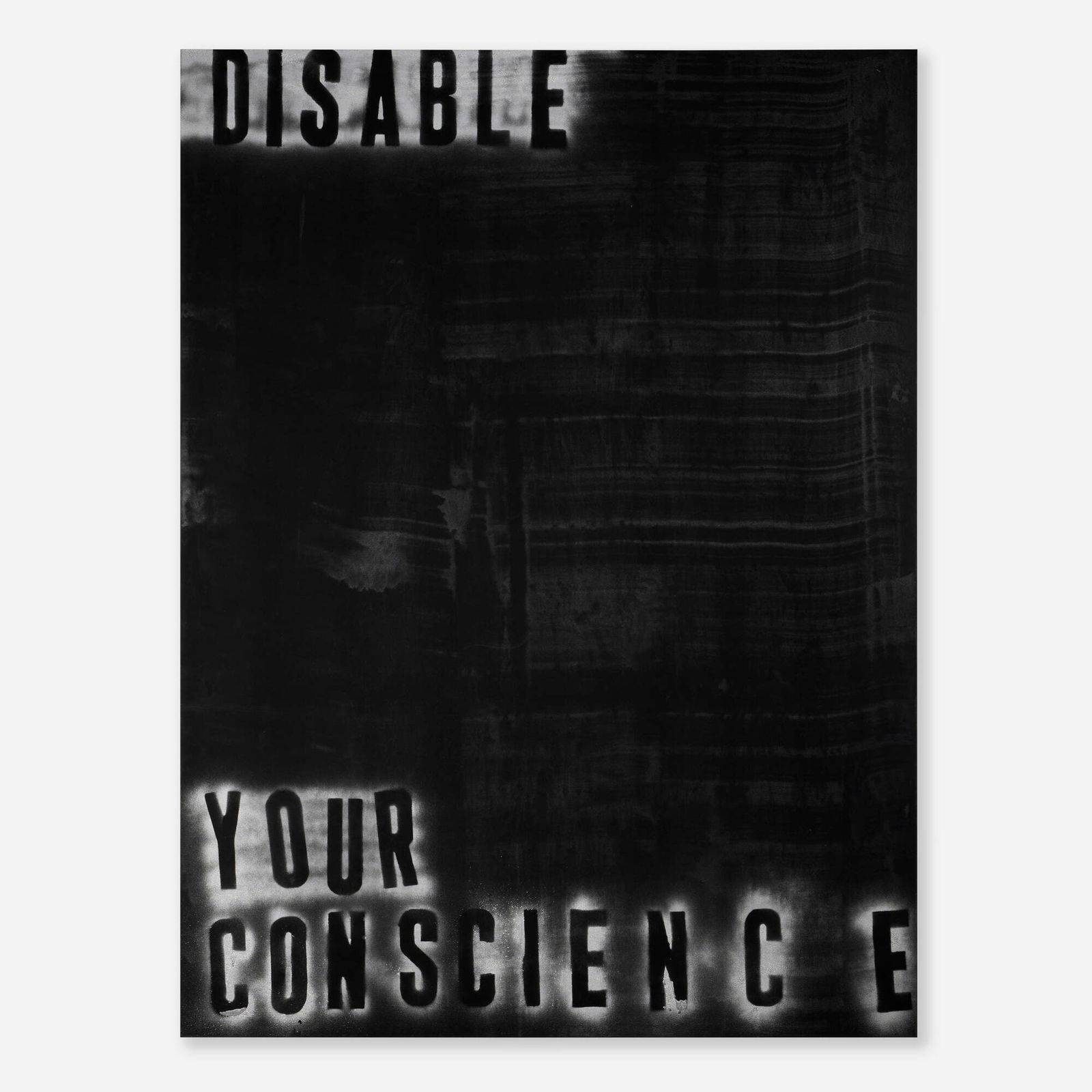 Mark Flood, Disable Your Conscience (1 of 3)