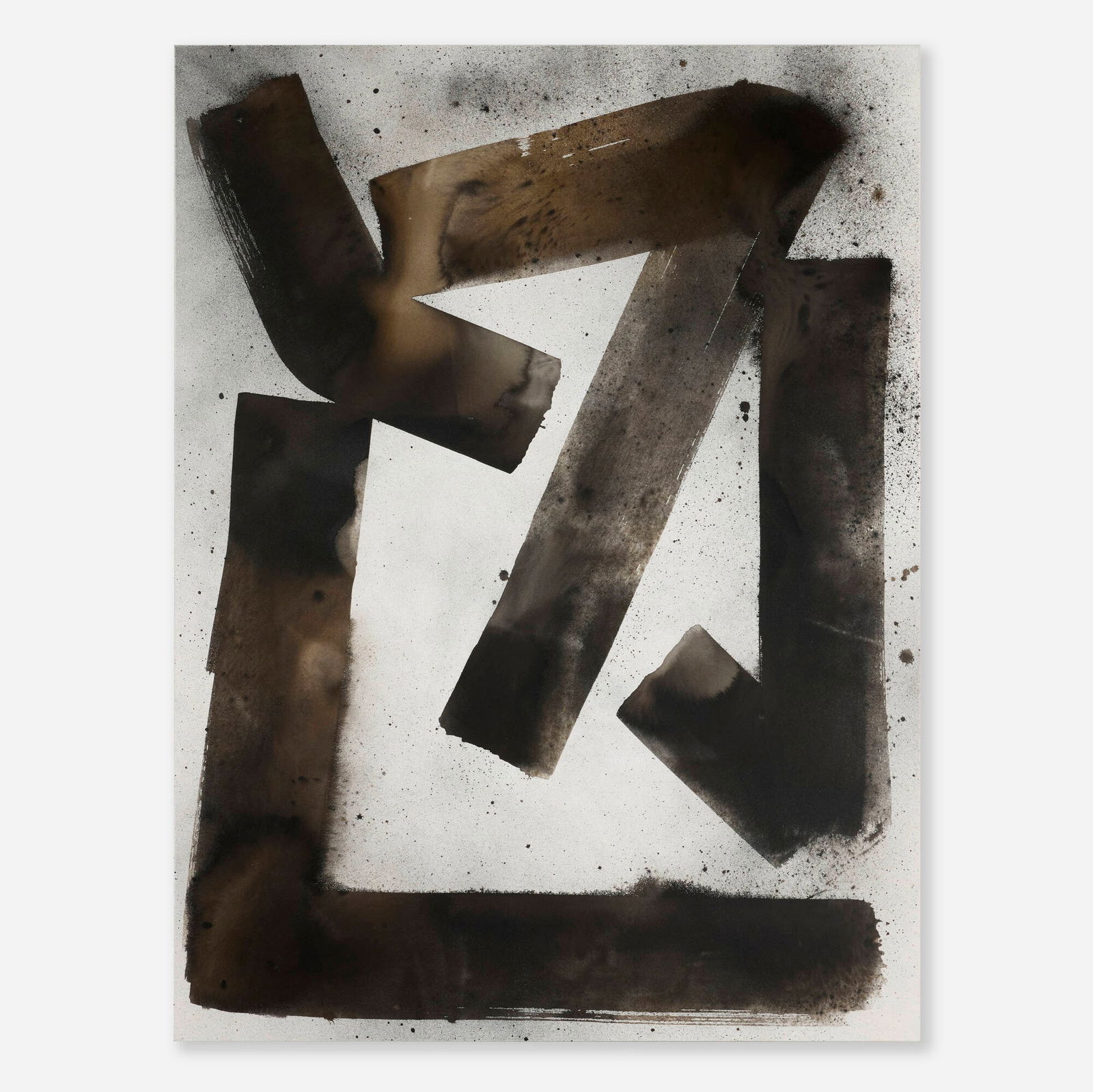 Max Frintrop, Untitled (Devil's Staircase): Max Frintrop Untitled (Devil's Staircase) 2014mixed media on canvas 78.5 h x 58.75 w in (199 x 149 cm) Signed, titled and dated to verso 'Devil's Staircase MF 14'. This wor