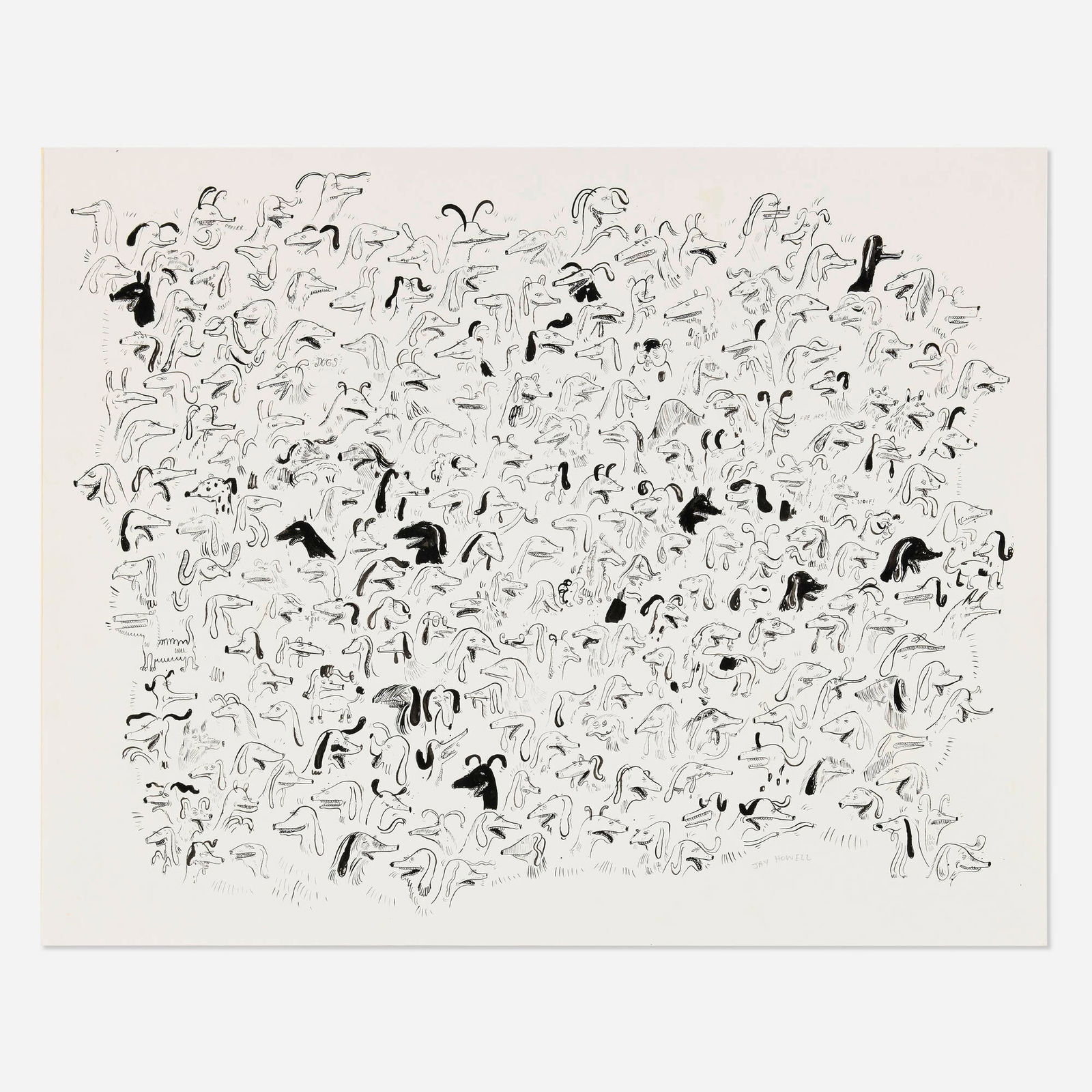 Jay Howell, Untitled (Dogs) (1 of 2)