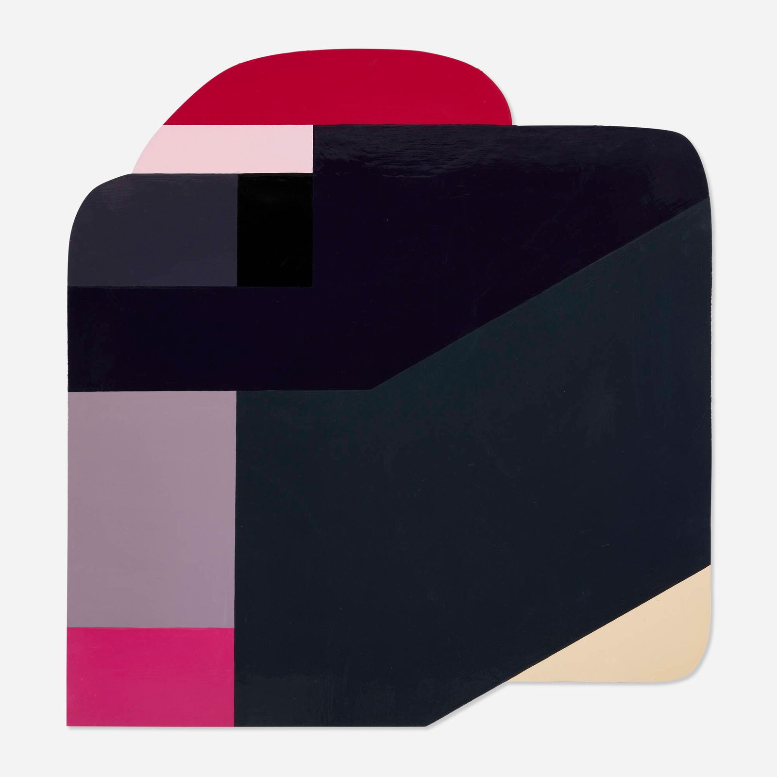 Ruth Root, Untitled: Ruth Root Untitled 2004acrylic on aluminum 42.5 h x 40.5 w in (108 x 103 cm) Signed and dated to verso 'Ruth Root 2004'. This work will ship from Los Angeles, California.</