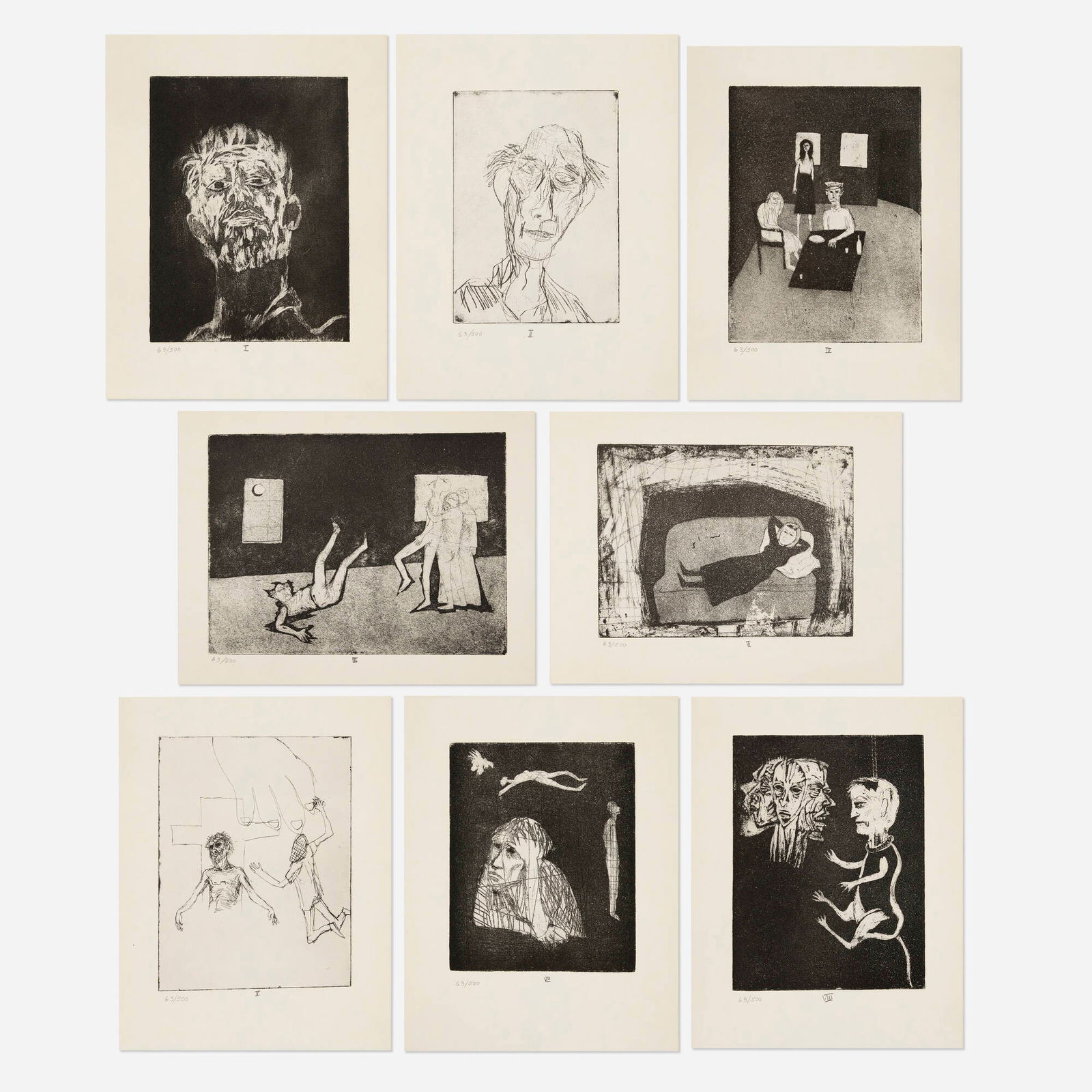 James Strombotne, 8 Illustrations for Dostoyevsky's Brothers Karamazov (1 of 1)