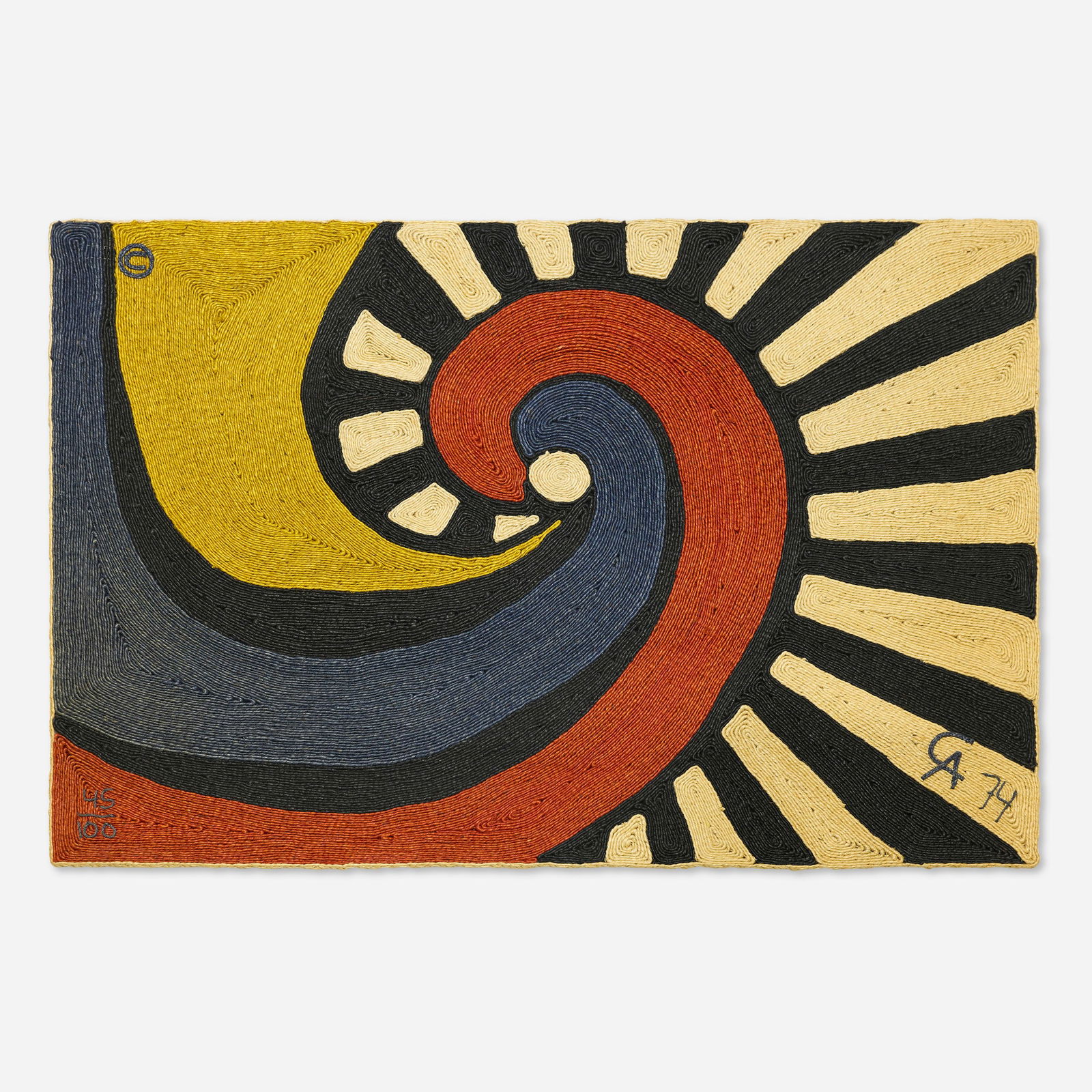 After Alexander Calder, Swirl tapestry (1 of 2)