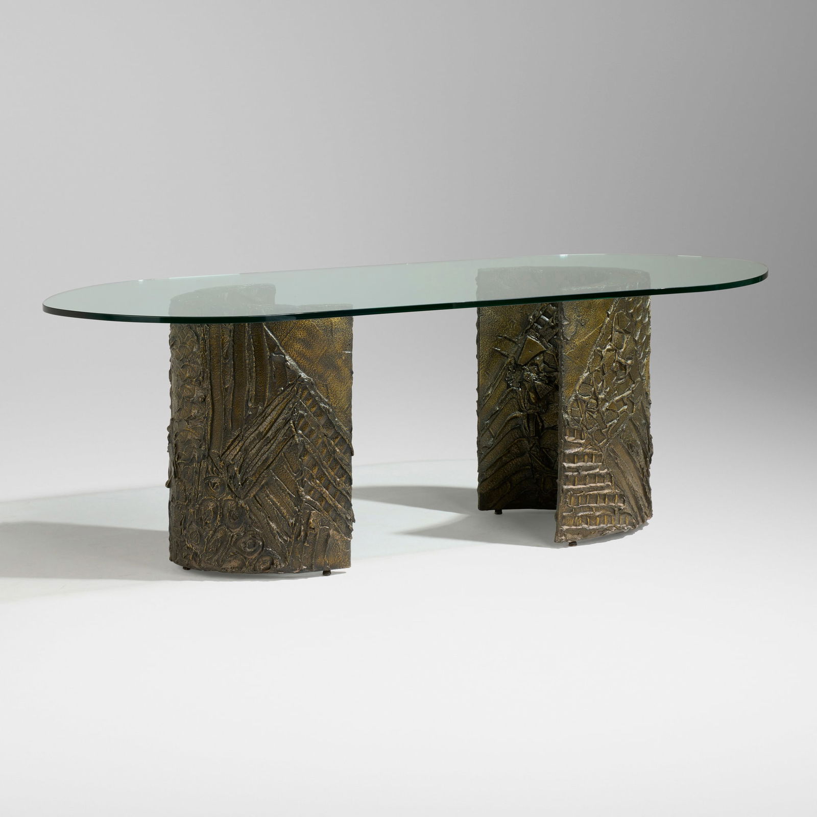 Paul Evans, Sculpted Bronze dining table (1 of 4)