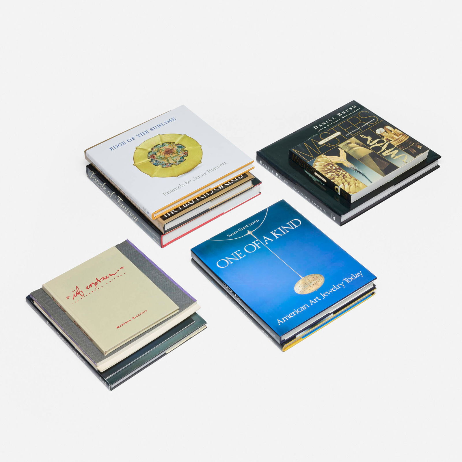 Collection of fourteen craft jewelry books and ephemera: Collection of fourteen craft jewelry books and ephemera bound books Provenance: The Estate of Samuel J. and Eleanor T. Rosenfeld Complete Lot Details Masterworks o