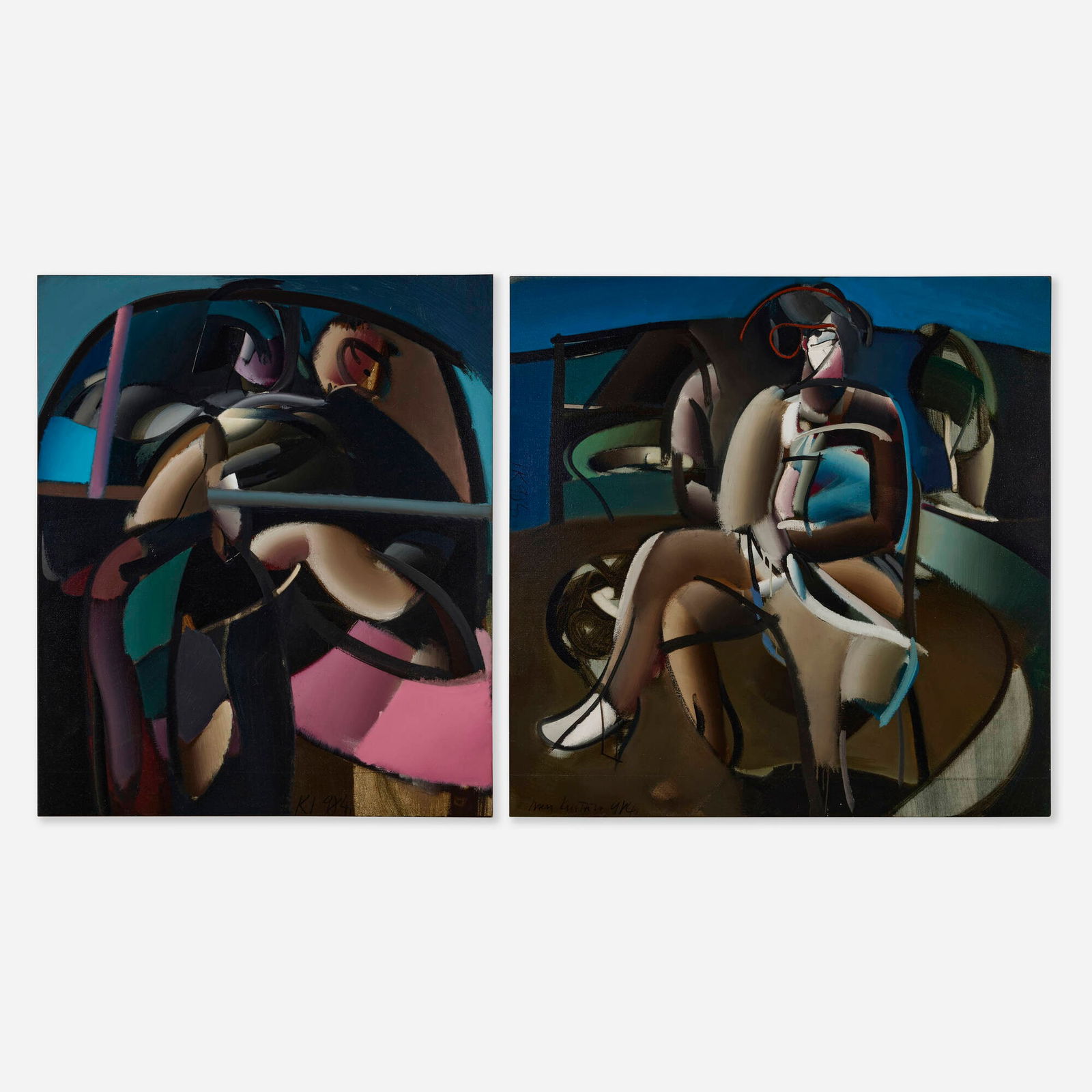 Ivan Kustura, Untitled (two works) (1 of 2)