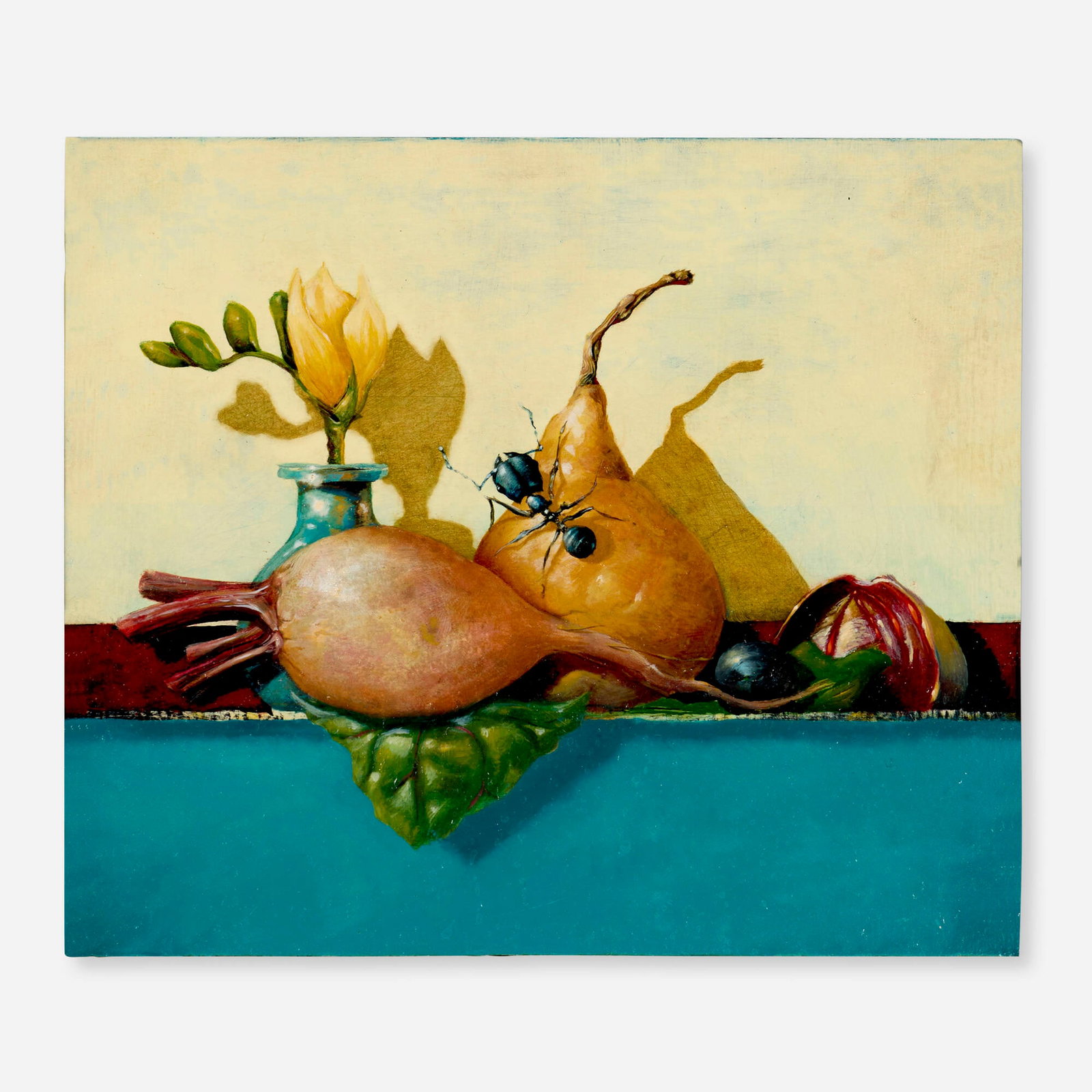 Robert Rasely, A Sinner at Dinner on a Ship of Saints (a Self Portrait) (1 of 3)