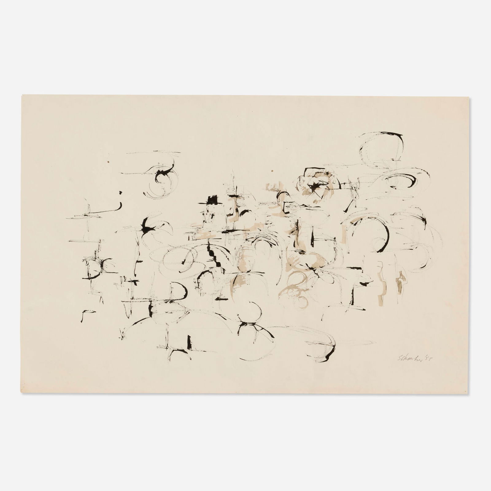 Louis Schanker, Untitled (1 of 3)