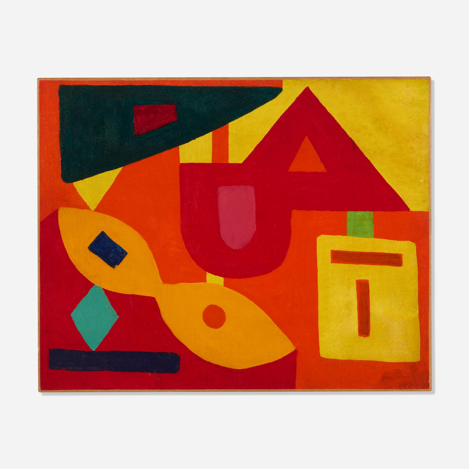 Mercedes Matter, Untitled (Table Top Still Life): Mercedes Matter Untitled (Table Top Still Life) c. 1936oil on canvas 16 h x 20 w in (41 x 51 cm) Provenance: Mark Borghi Fine Art, New York | Private Collection