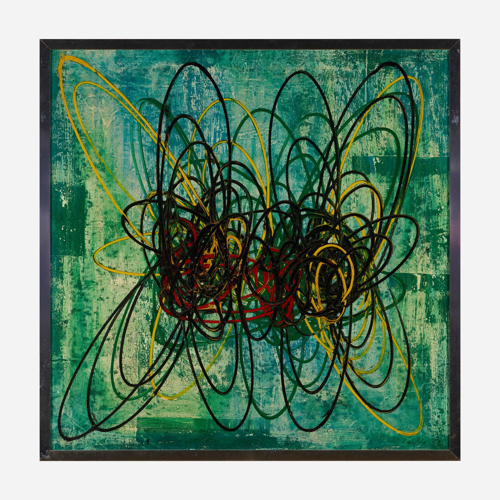 Roberto Crippa, Composizione in verde - 2