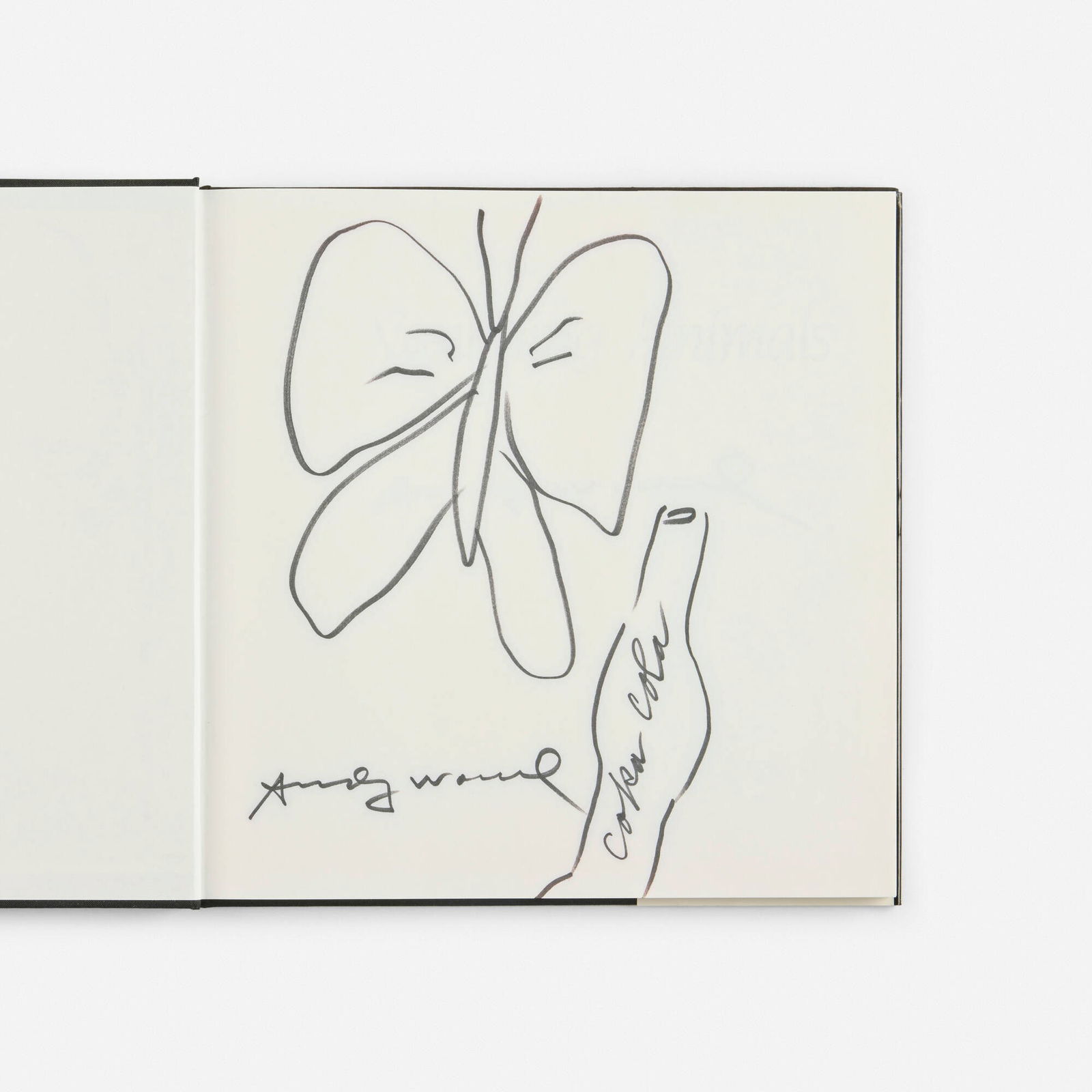 Andy Warhol, Vanishing Animals with illustrations: Andy Warhol Vanishing Animals with illustrations 1986 ink on paper and bound printed paper 10.75 h x 10.75 w x 0.5 d in (27 x 27 x 1 cm) This hand-signed 1986 copy of Vanishing Animals, with text