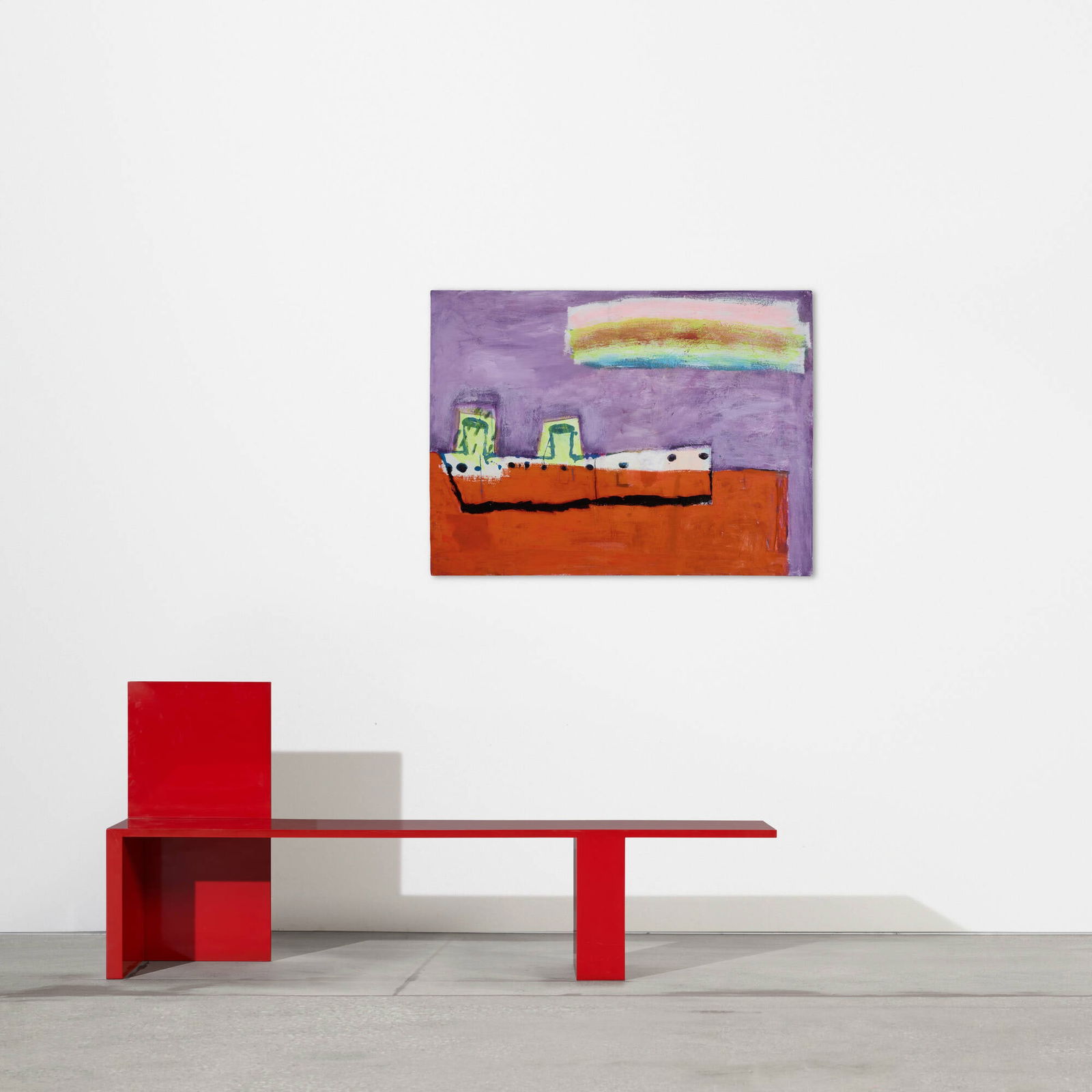 Katherine Bradford, Ship's Rainbow - 3