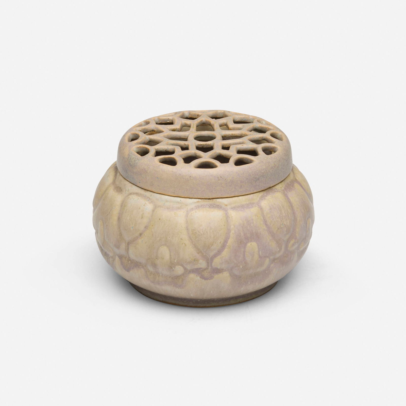 Fulper Pottery, Rare incense burner / potpourri holder (1 of 4)