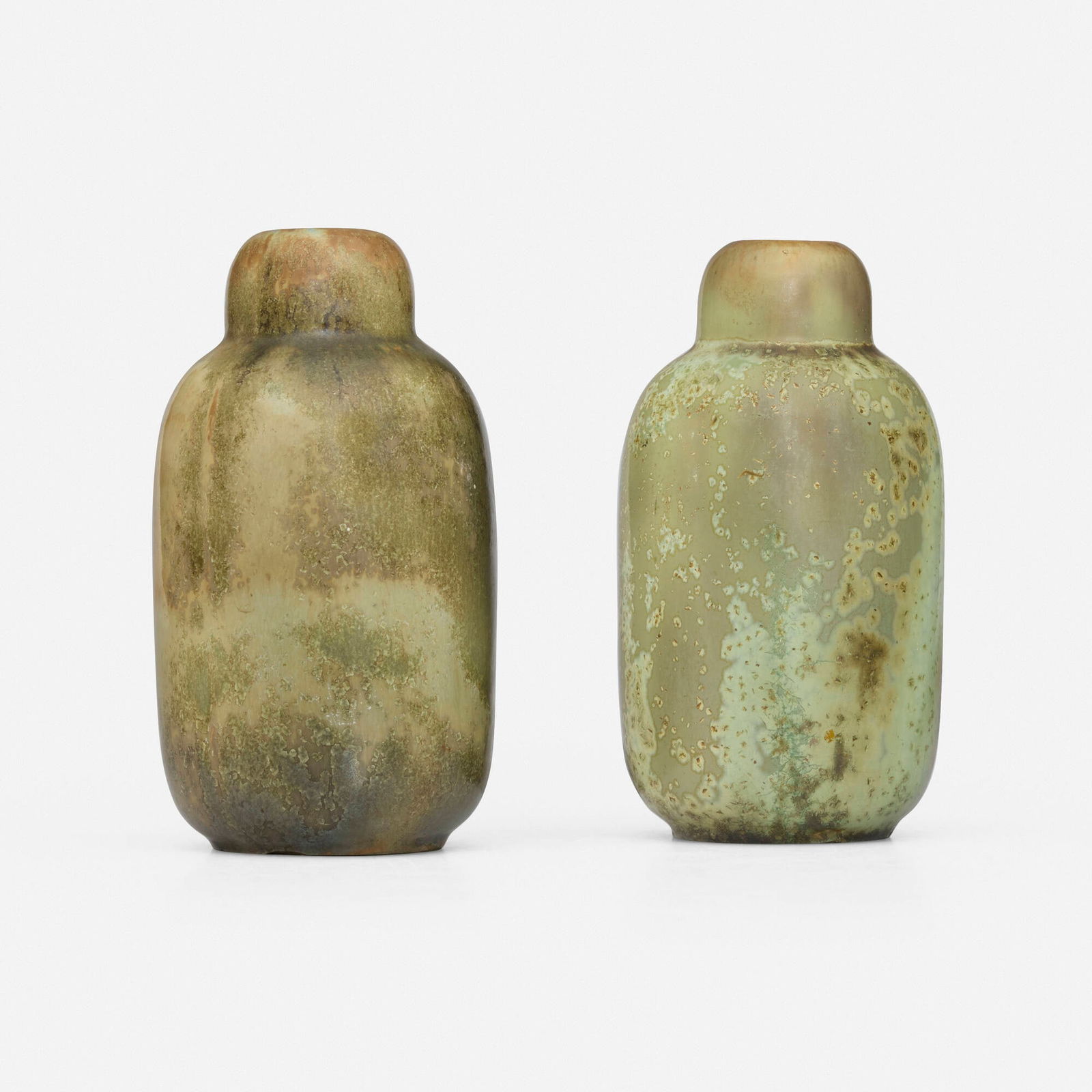 Fulper Pottery, Vases, set of two (1 of 4)