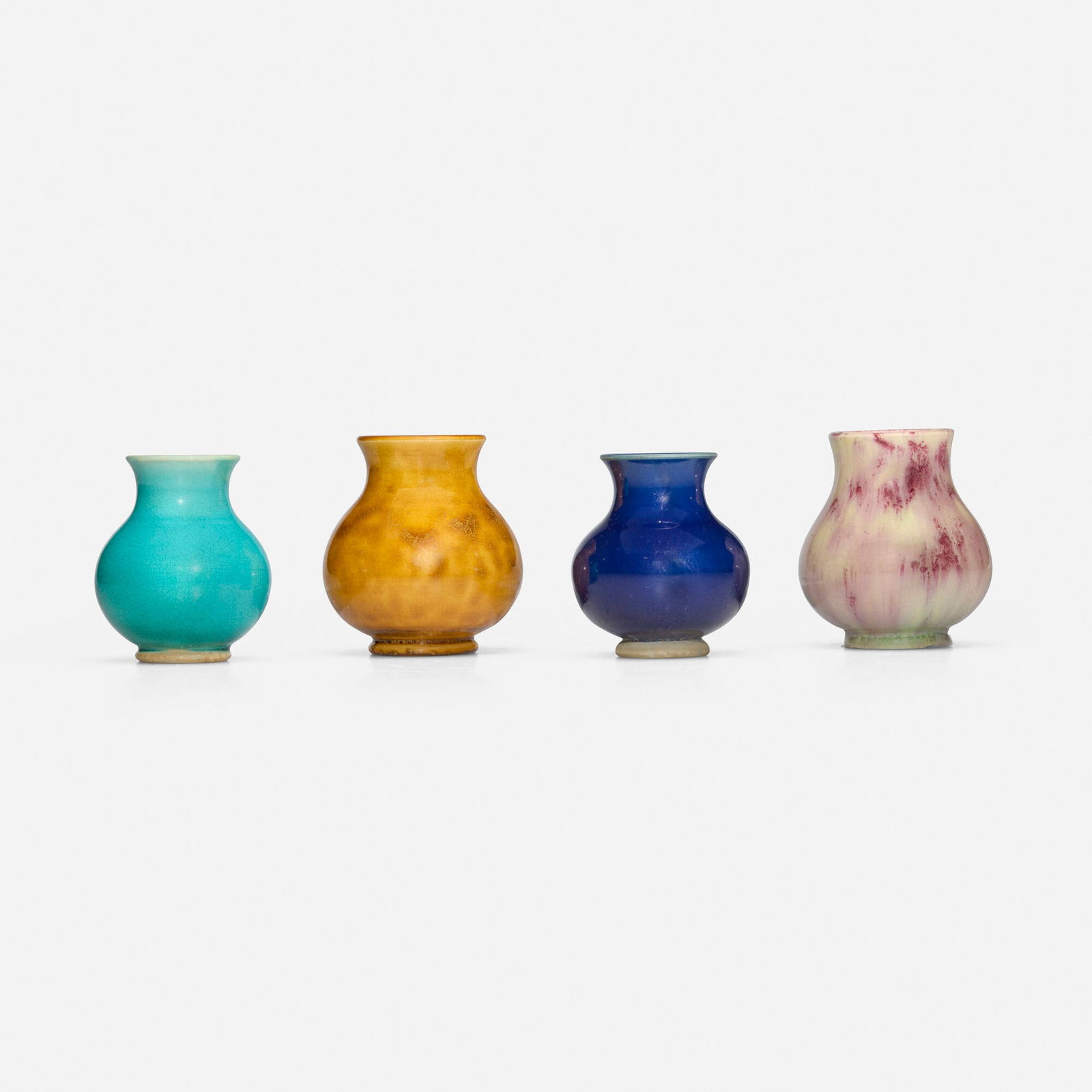 Chelsea Keramic Art Works, Collection of four cabinet vases (1 of 5)