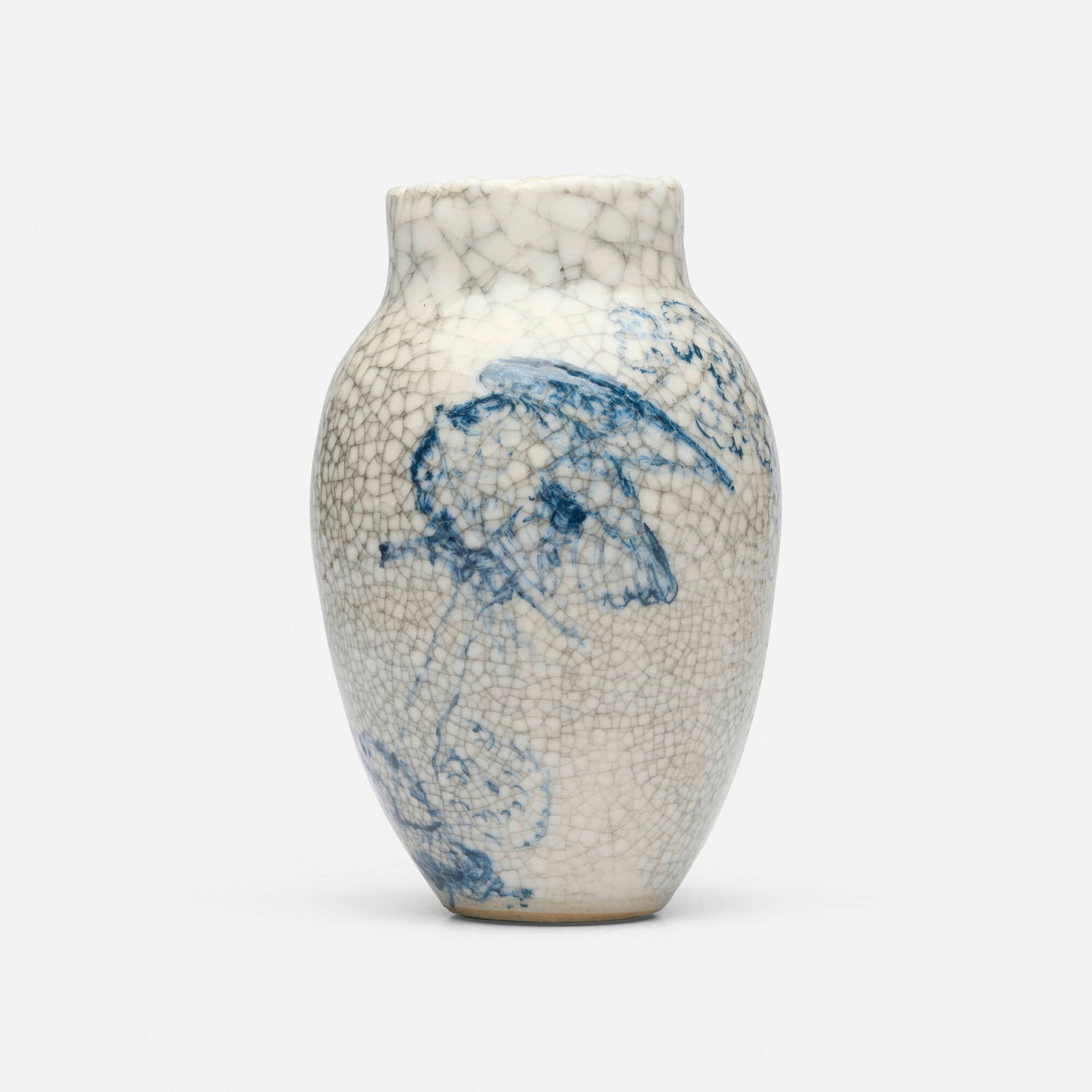 Hugh C. Robertson for Dedham Pottery, Rare vase with birds (1 of 5)