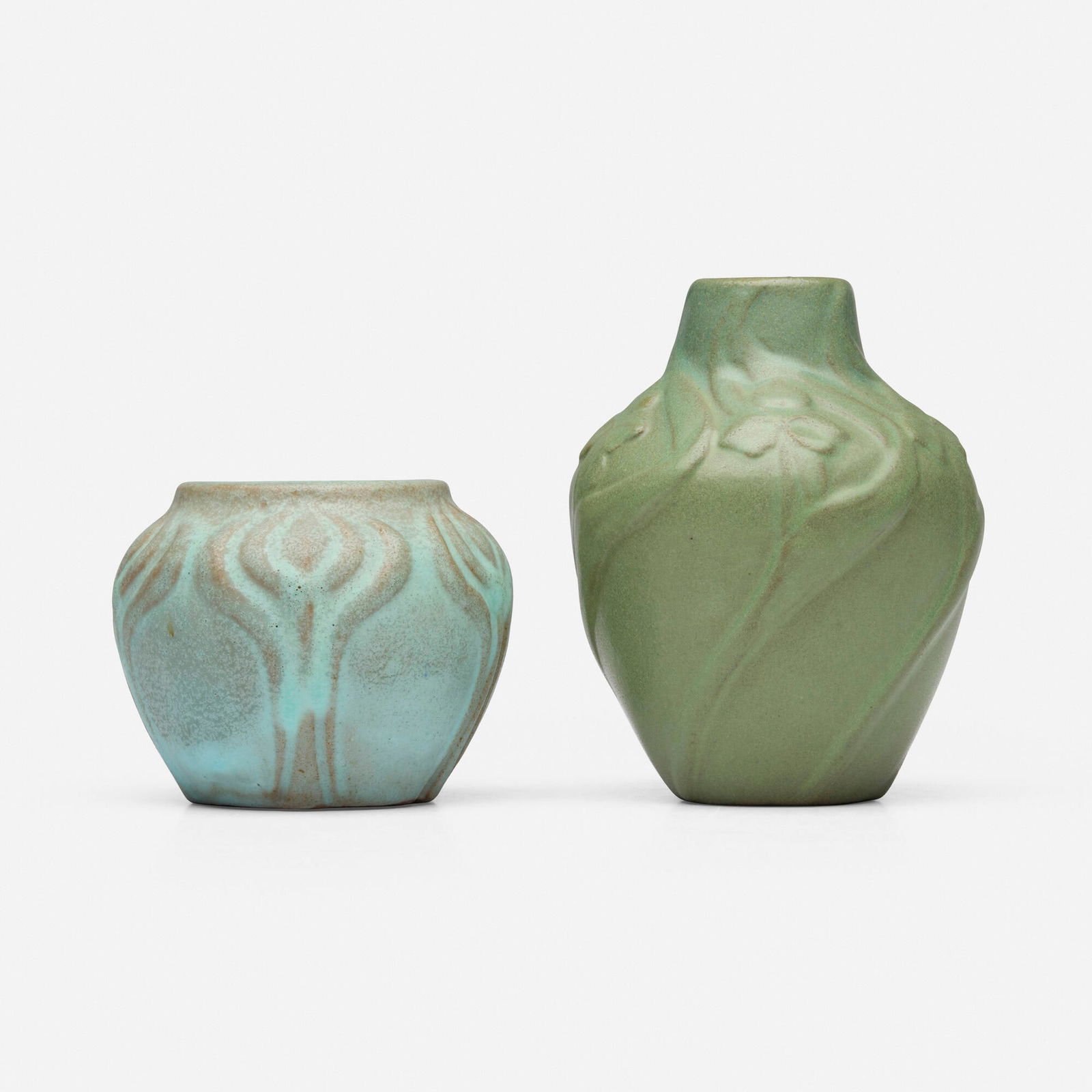 Van Briggle Pottery, Vases, set of two (1 of 5)