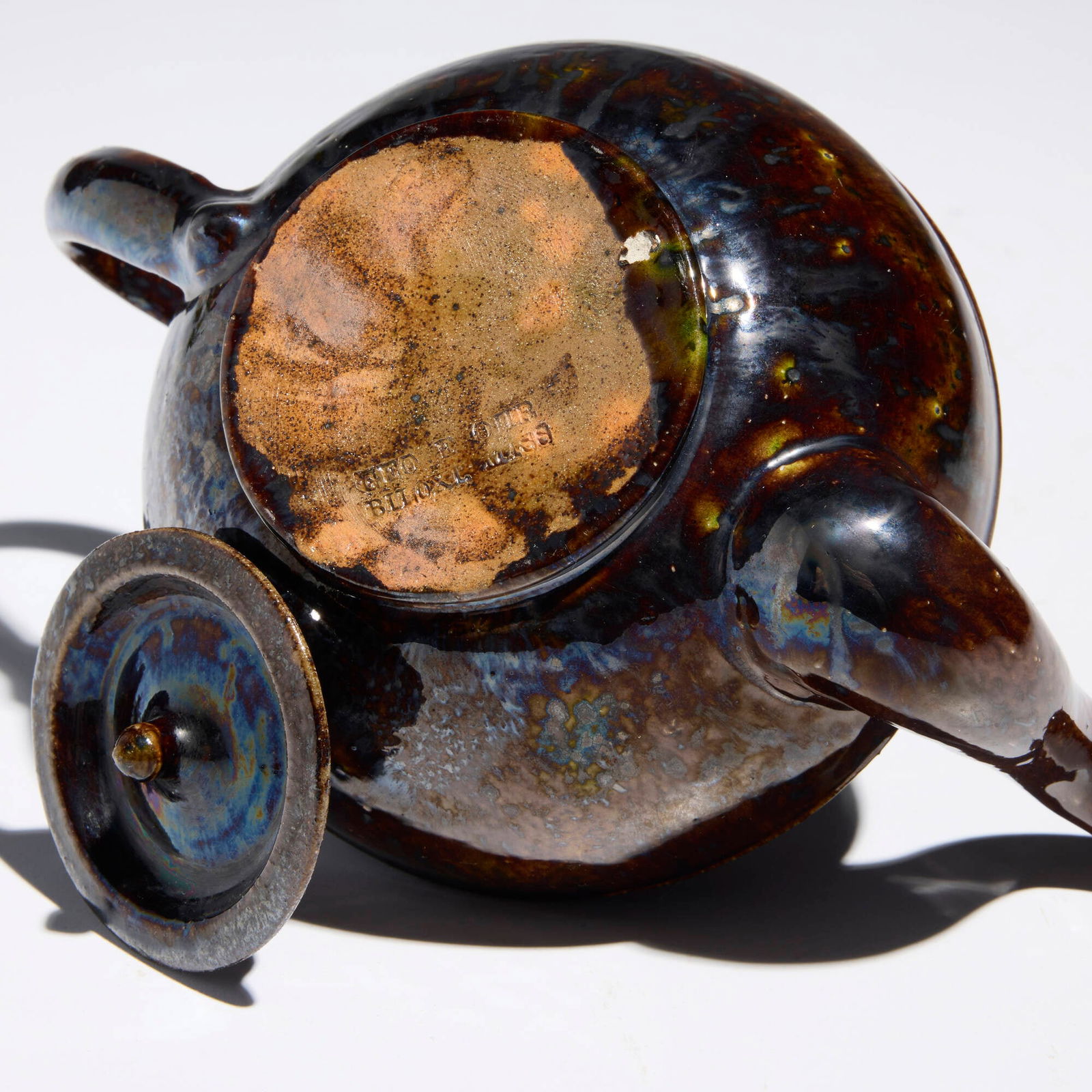 George E. Ohr, Teapot - 6