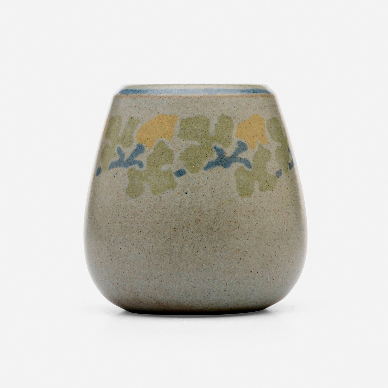 Marblehead Pottery, Cabinet vase with stylized flowering vine (1 of 5)