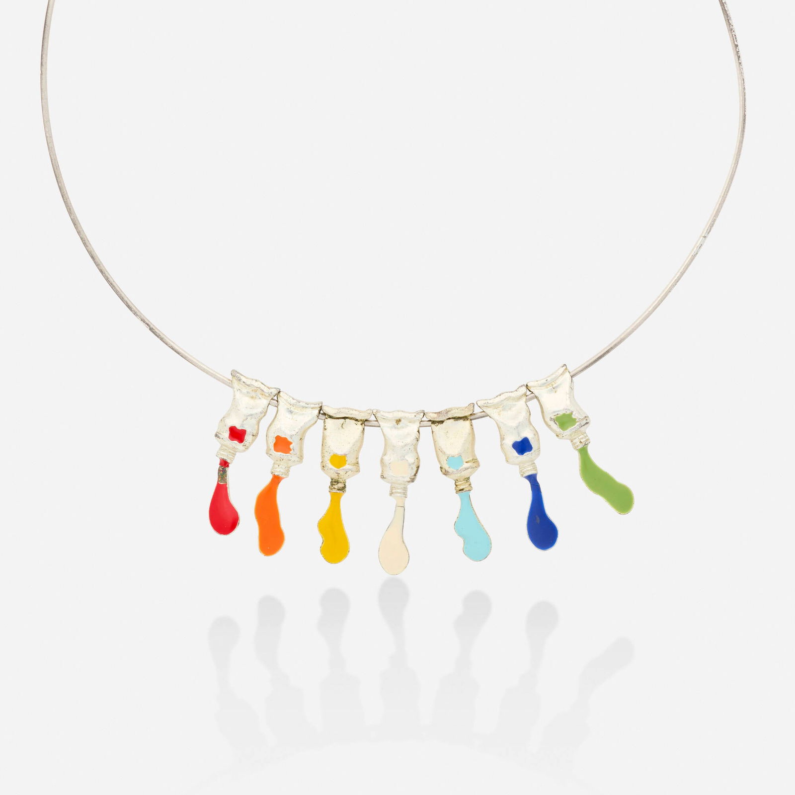 Arman, 'Paint tube' necklace (1 of 3)