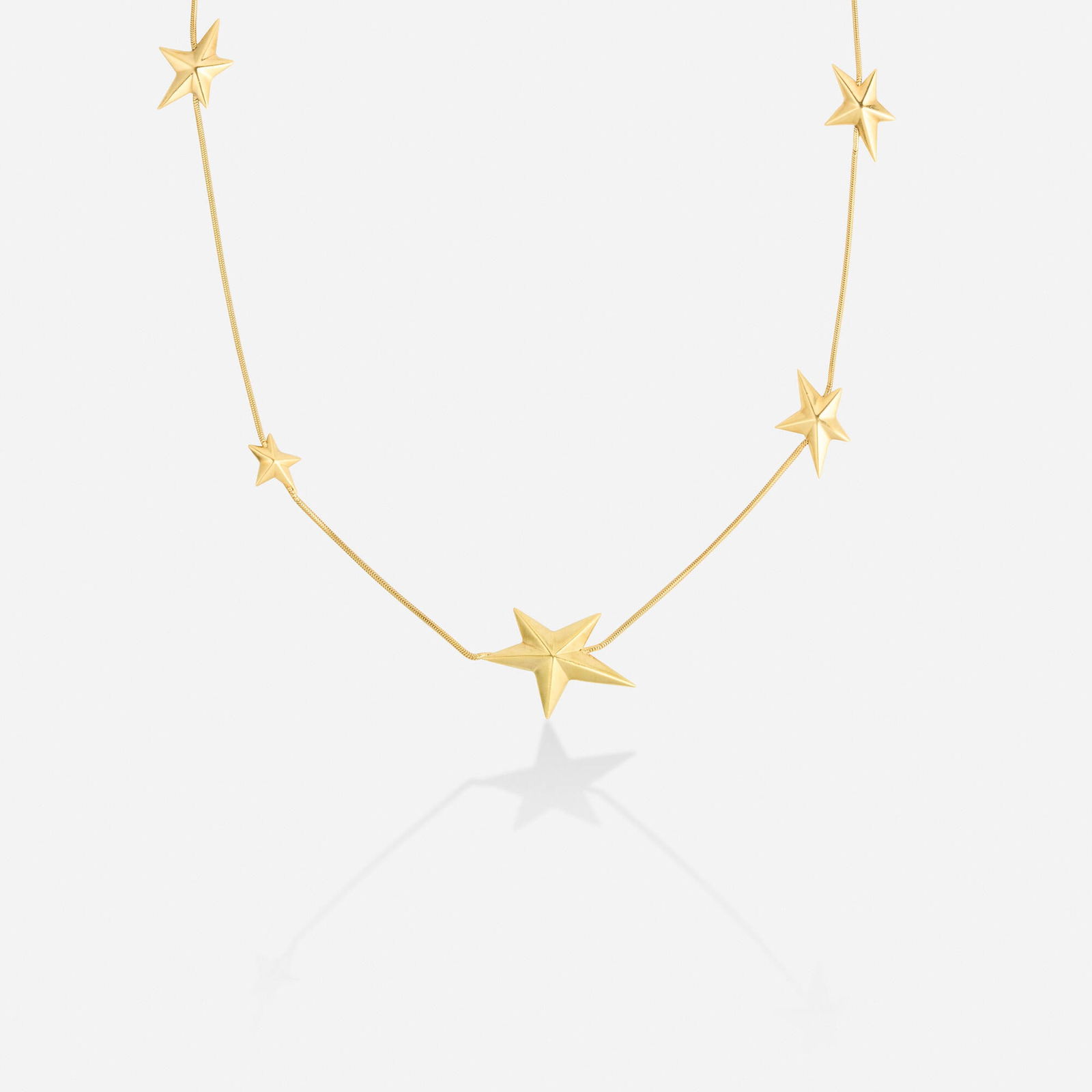 Gold necklace (1 of 3)