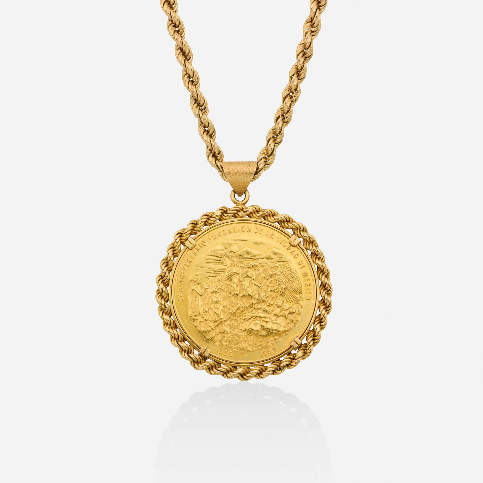 Gold necklace (1 of 2)