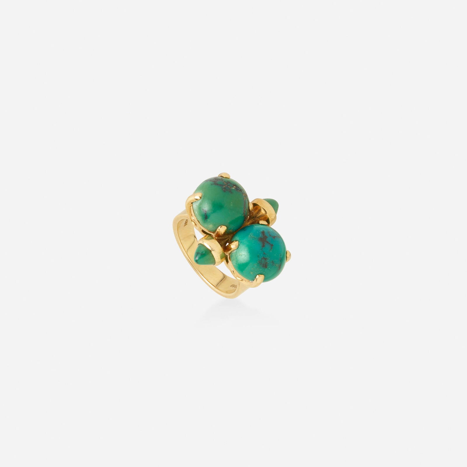 Roger Lucas, Turquoise and gold ring (1 of 4)