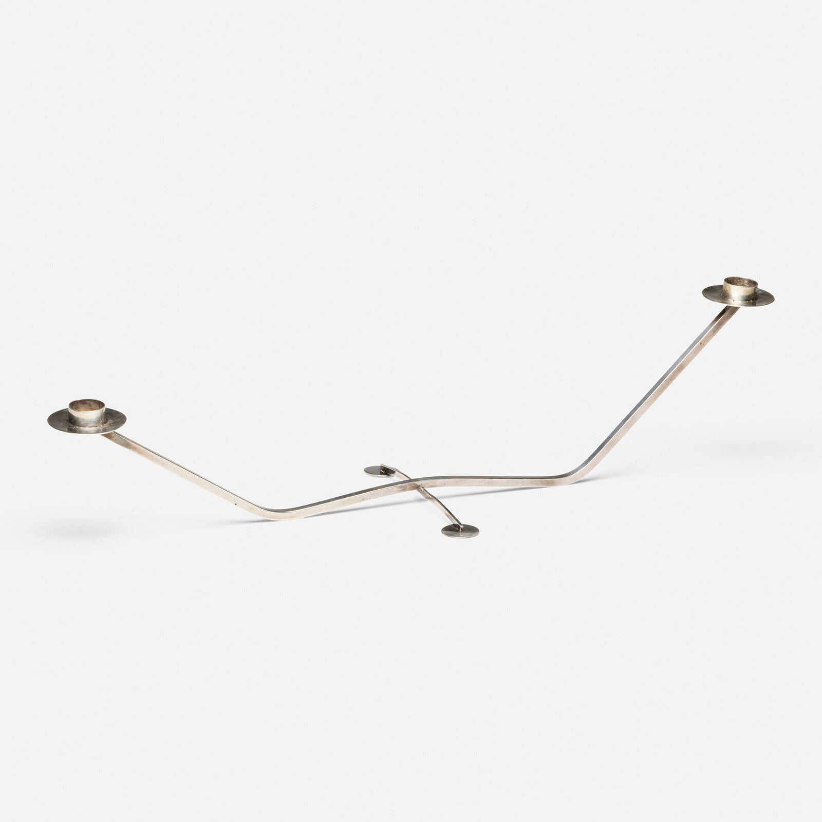 Ed Wiener, Silver candlestick (1 of 2)