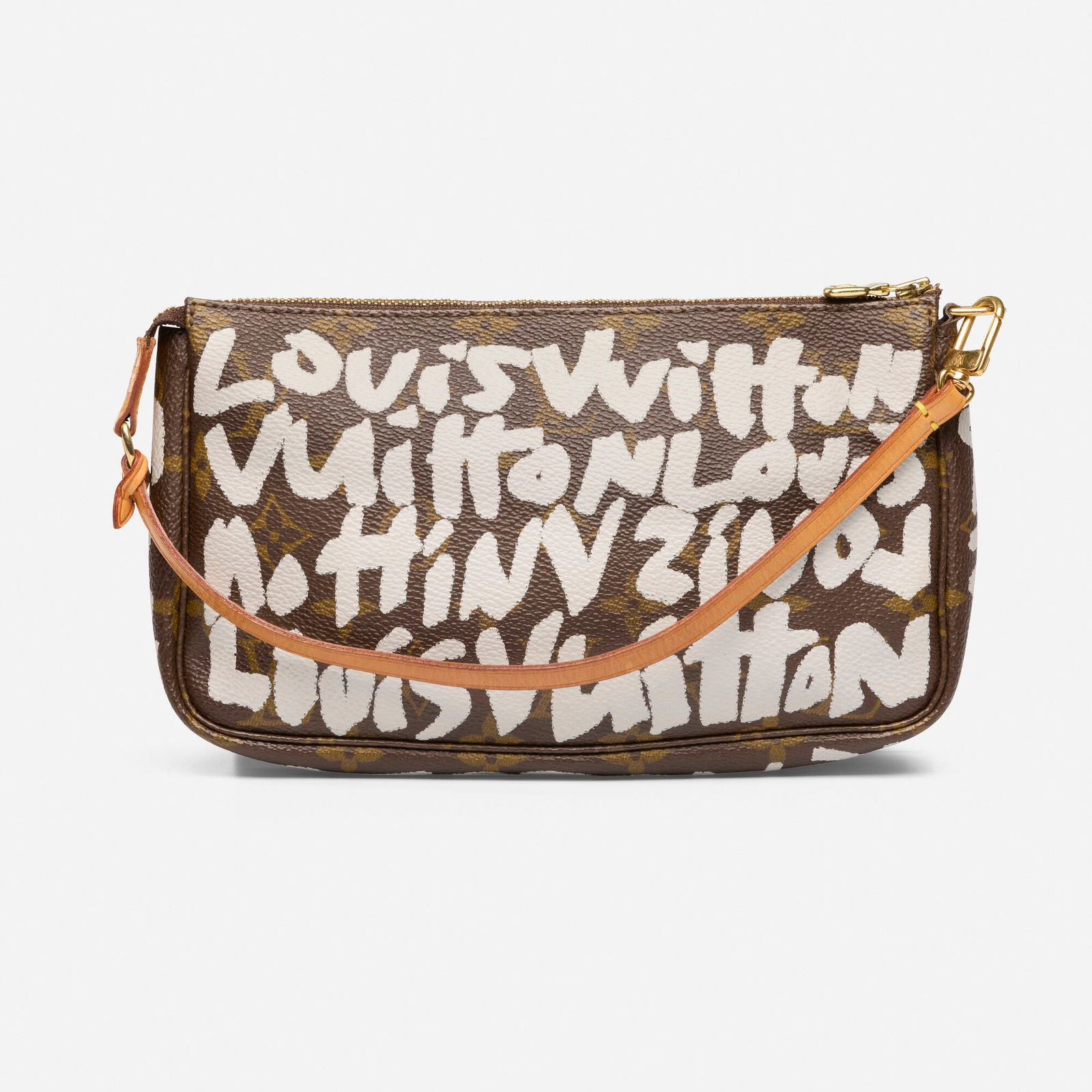 Louis Vuitton, Stephen Sprouse 'Monogram Graffiti Pochette' bag (1 of 2)