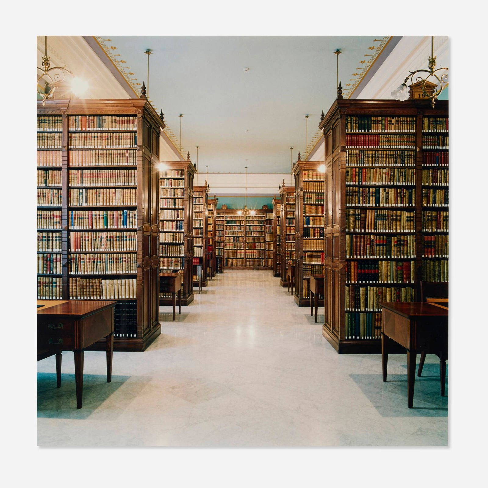 Candida Hofer, Bibliothek Madrid I (1 of 4)