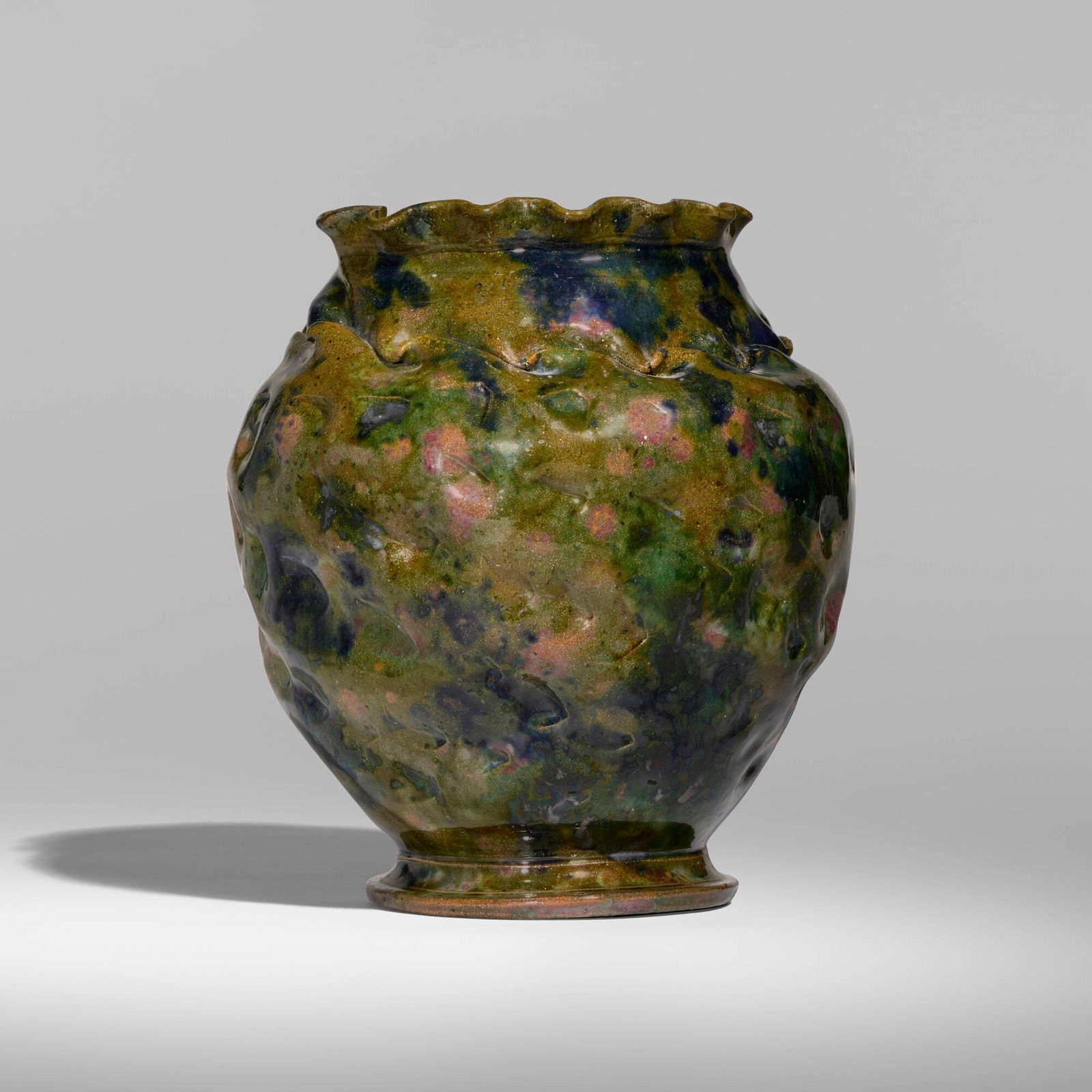 George E. Ohr, Large vase - 2