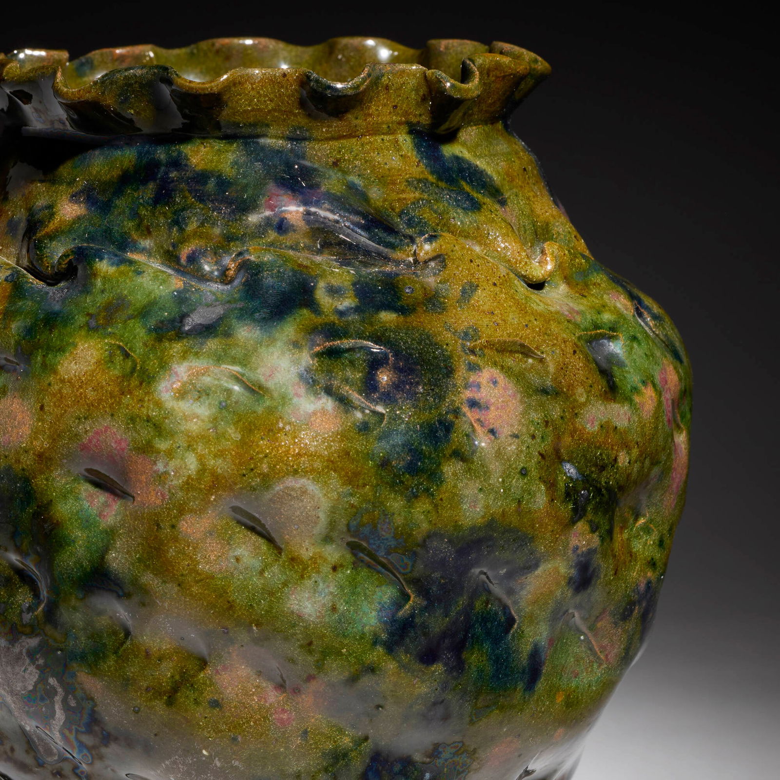 George E. Ohr, Large vase - 4