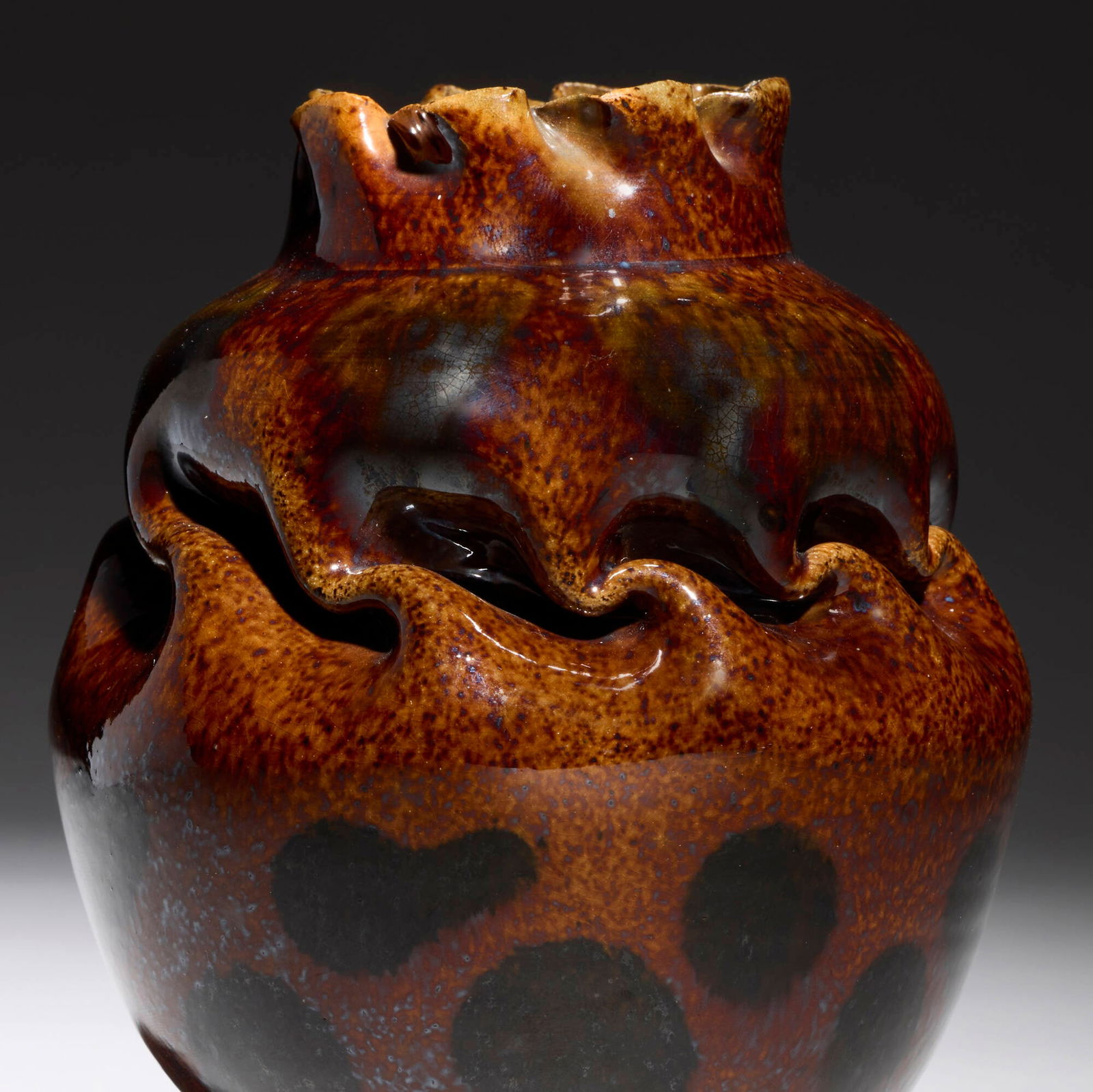 George E. Ohr, Vase - 4