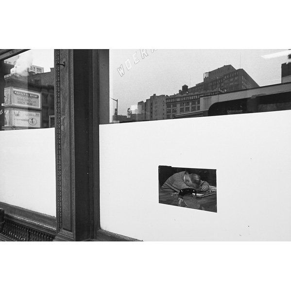 Lee Friedlander (American, b. 1934): NYC, 1962 (4); Gelatin silver print; Signed, dated and titled; 7 1/2" x 11" (image); 11" x 14" (sheet)