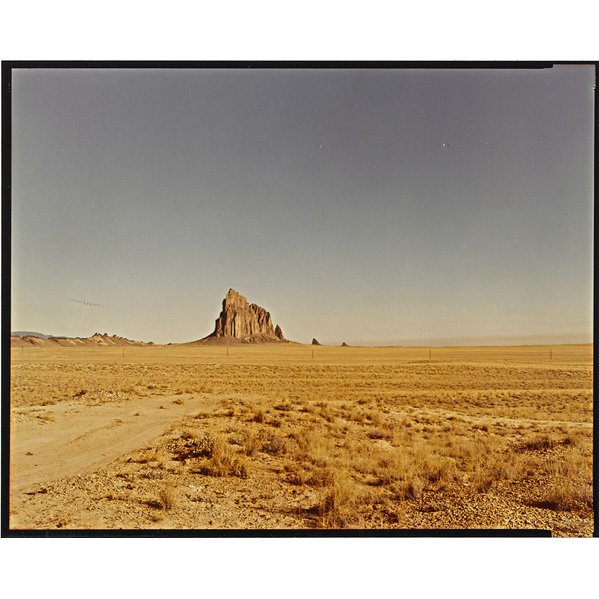 Richard Misrach (American, b. 1949): Shiprock (triptych), 1987; Three C-prints; Signed, dated, titled and numbered from an edition of 125; 8" x 10" (sheet) each; Provenance: Private Collection, New York