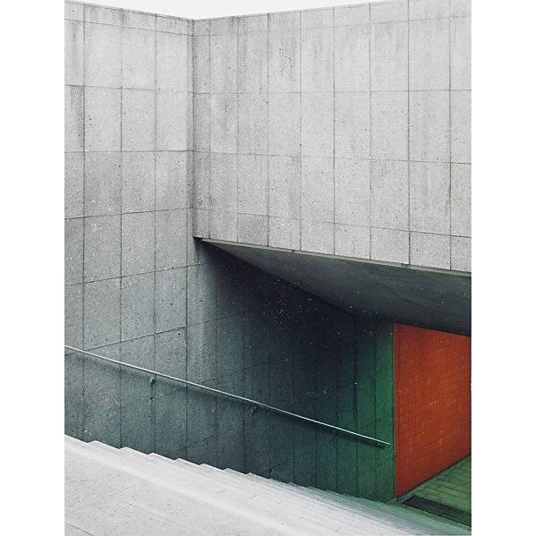 Oliver Boberg (German, b. 1965): Treppenabgang, 1999; C-print (framed); Signed, dated, titled and numbered 17/20; 19 1/4" x 15 1/4" (sight); Provenance: Angles Gallery, Santa Monica, CA (label on verso); Private Collection, New York