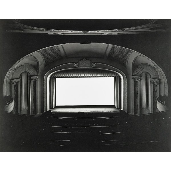 Hiroshi Sugimoto (Japanese, b. 1948): UA Playhouse, New York; Lithograph (framed); Signed; From an edition of 300 ; 26 1/4" x 27 1/8" (sight); Publisher: Mori Art Museum, Tokyo; Provenance: Private Collection, New York