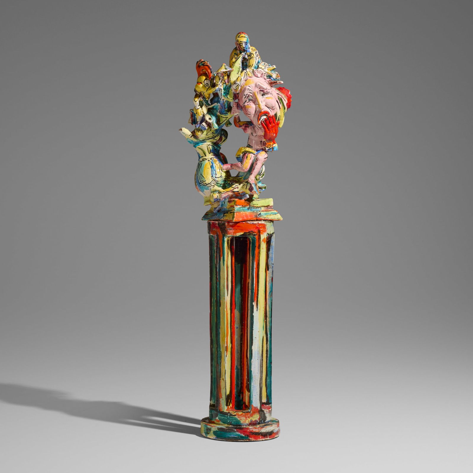 Viola Frey, Untitled (Woody and Running Figure) (1 of 10)