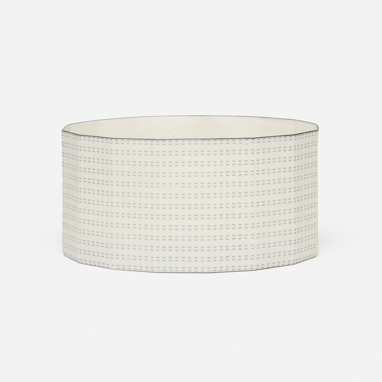 Bodil Manz, Late Summer: Bodil Manz Late Summer transfer-decorated porcelain 3.25 h x 6.75 w x 5.25 d in (8 x 17 x 13 cm) Glazed signature to underside 'Bodil Manz' with artist's cipher. This work will s