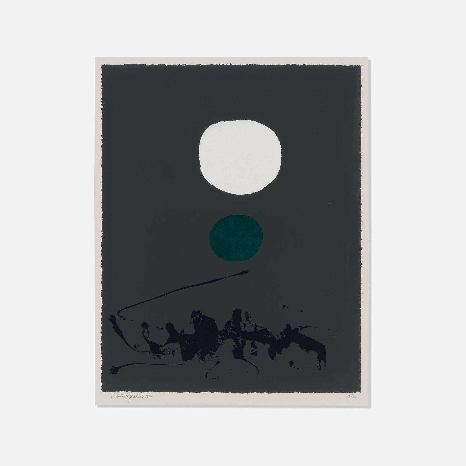 Adolph Gottlieb, Green Dream (1 of 4)
